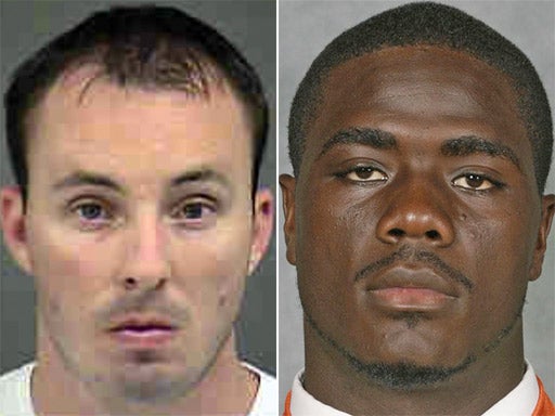 Officer Randall Kerrick, left, fired 12 shots Jonathan Ferrell