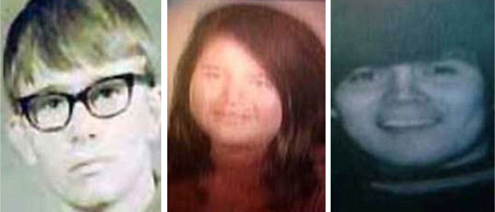 16-year-old Jimmy Allen Williams and 18-year-olds Thomas Michael Rios and Leah Gail Johnson disappeared after going for a drive