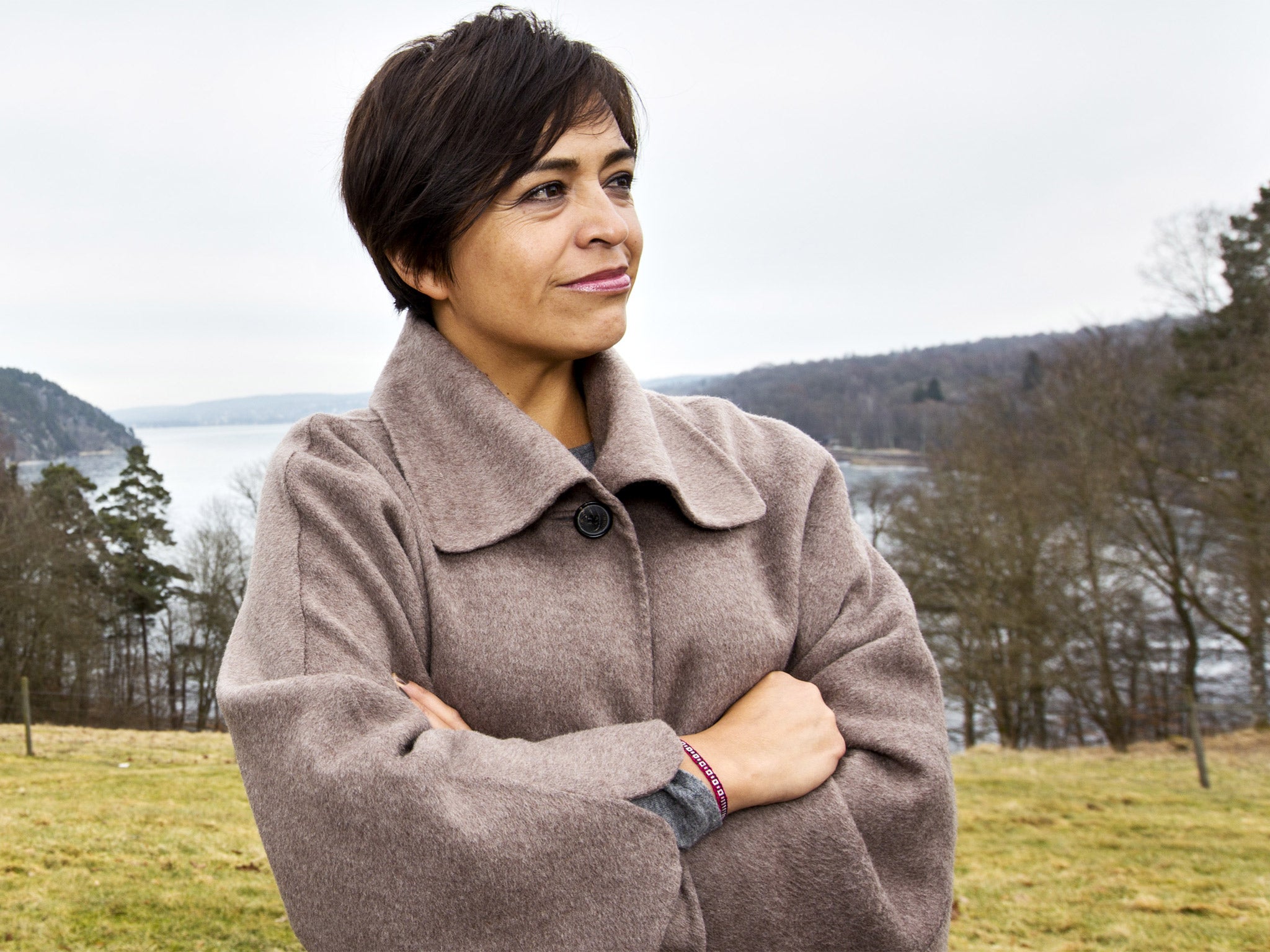 Anabel Hernandez sold 100,000 copies of her book in Mexico