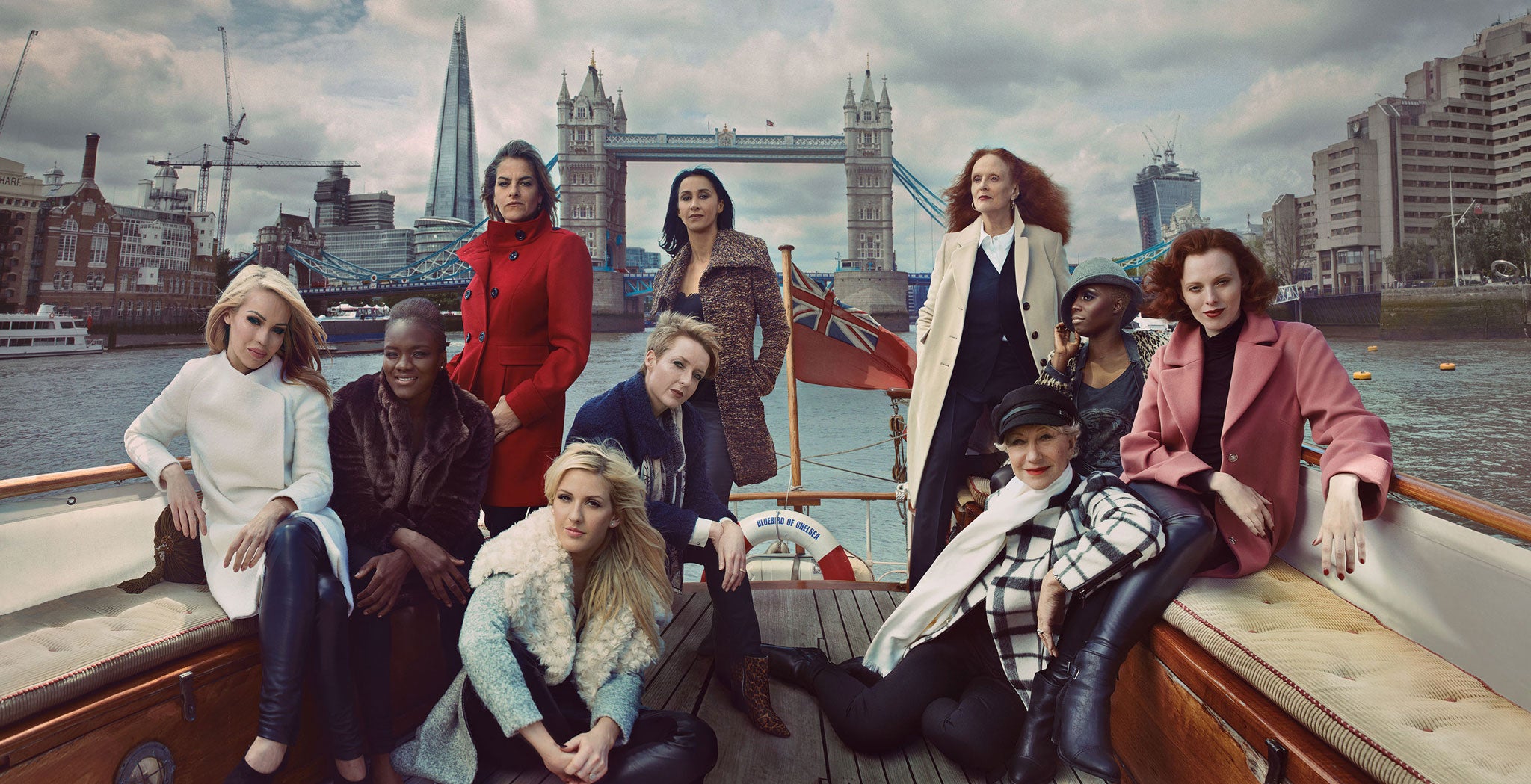 Marks & Spencer's latest adverts feature a veritable girl-gang of strong women