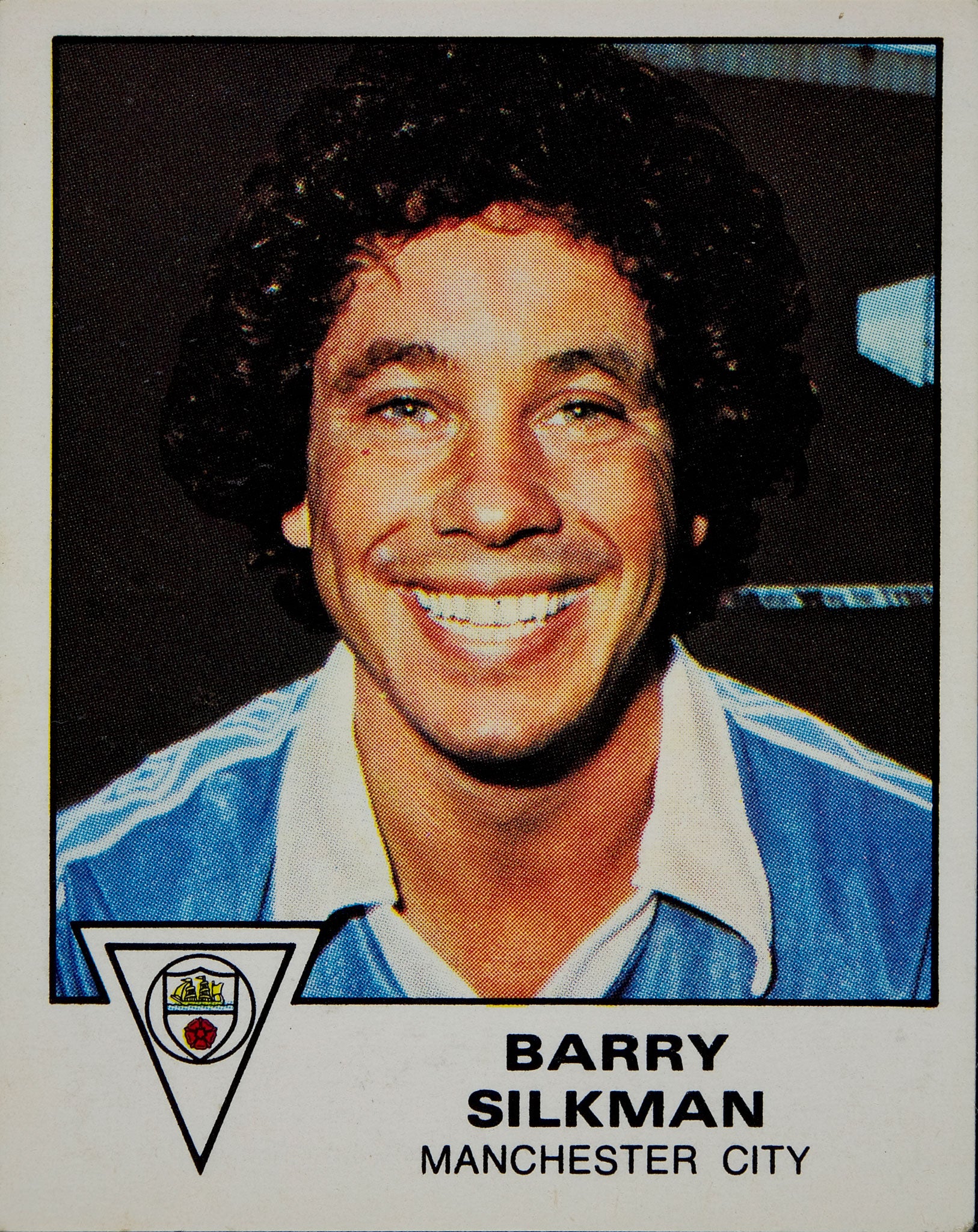 Barry Silkman in 1980  when he was playing for Manchester City