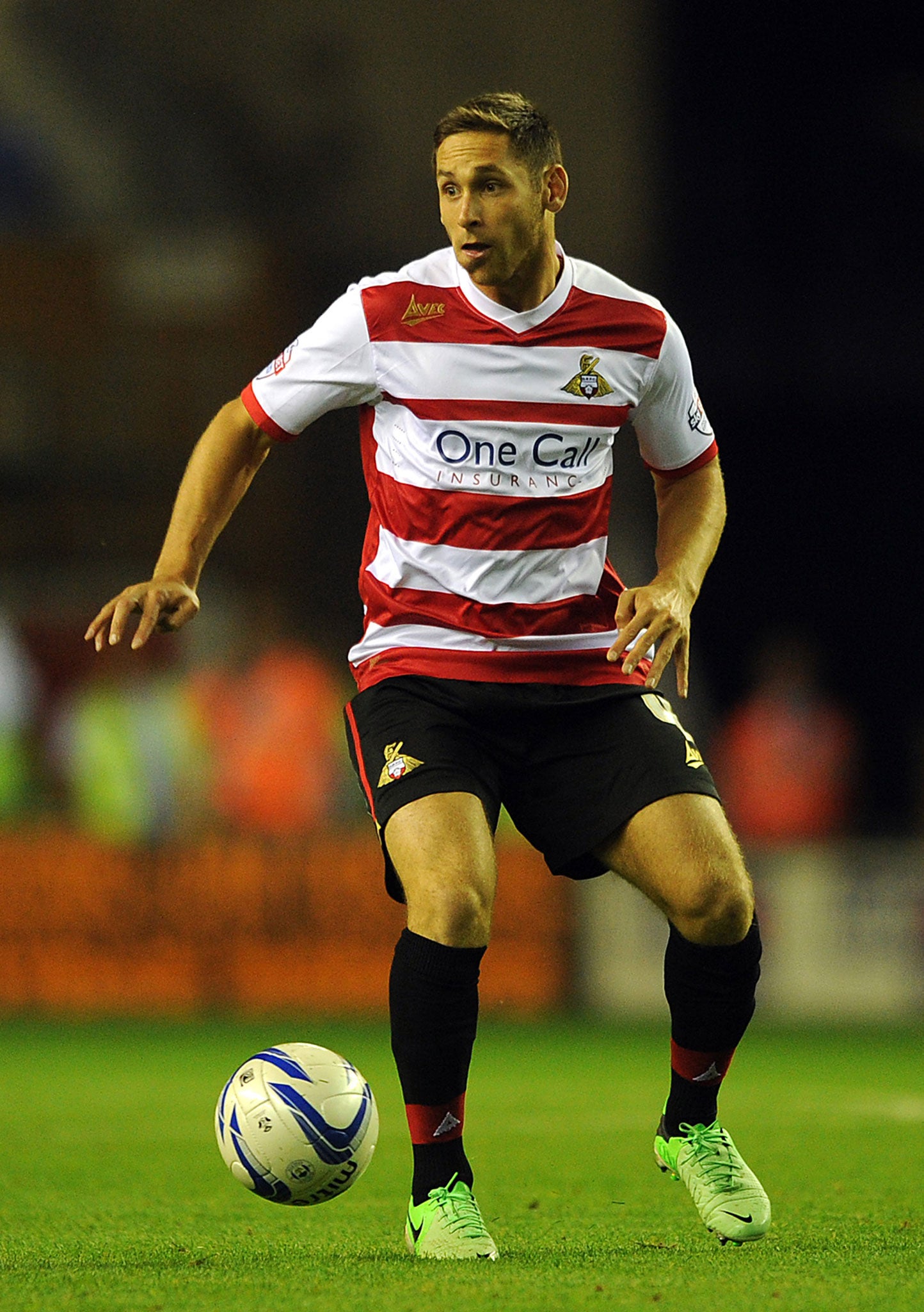 Dean Furman in action for Doncaster Rovers