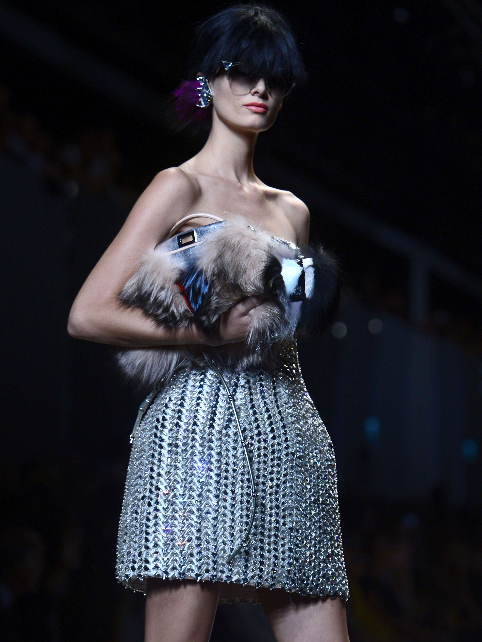 Clothes speaking a young language for Fendi