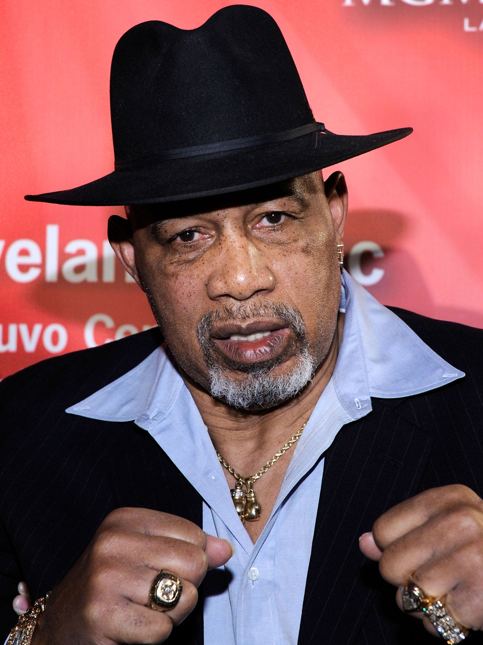 Ken Norton attending Muhammad Ali’s 70th birthday celebration last year