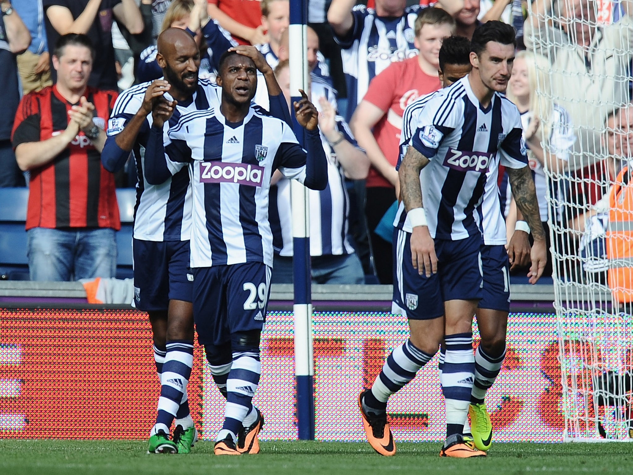 West Brom forward Stephane Sessegnon scored against his former club Sunderland