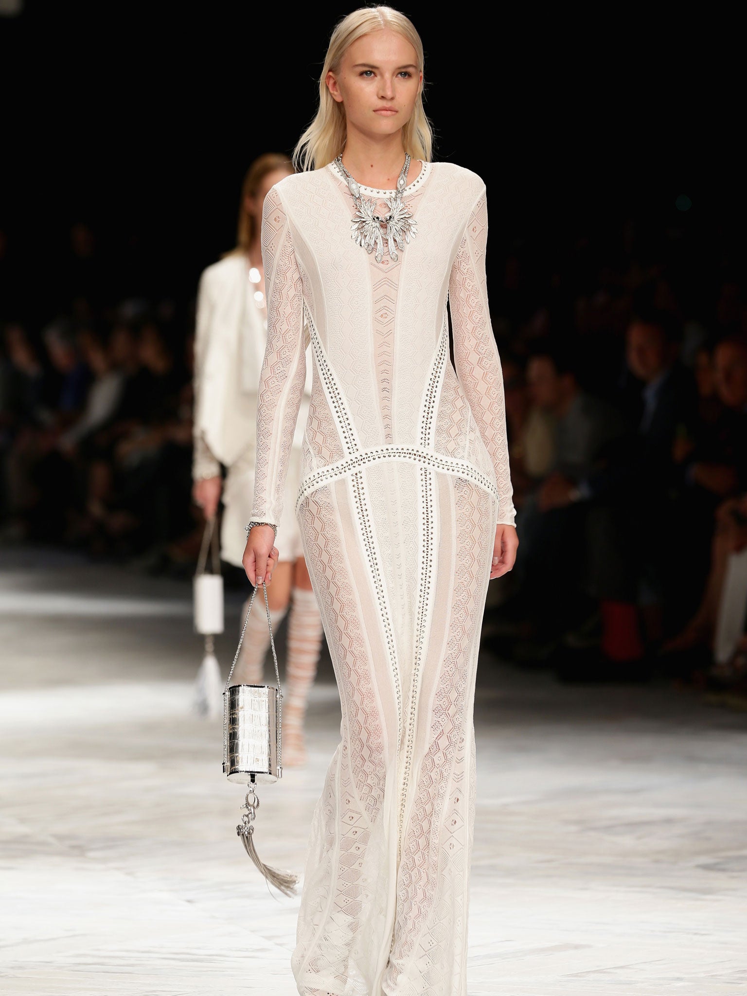 Roberto Cavalli piled on the bling