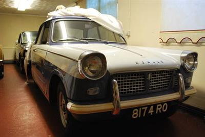 The 1961 Triumph Herald with just 20 miles on the clock