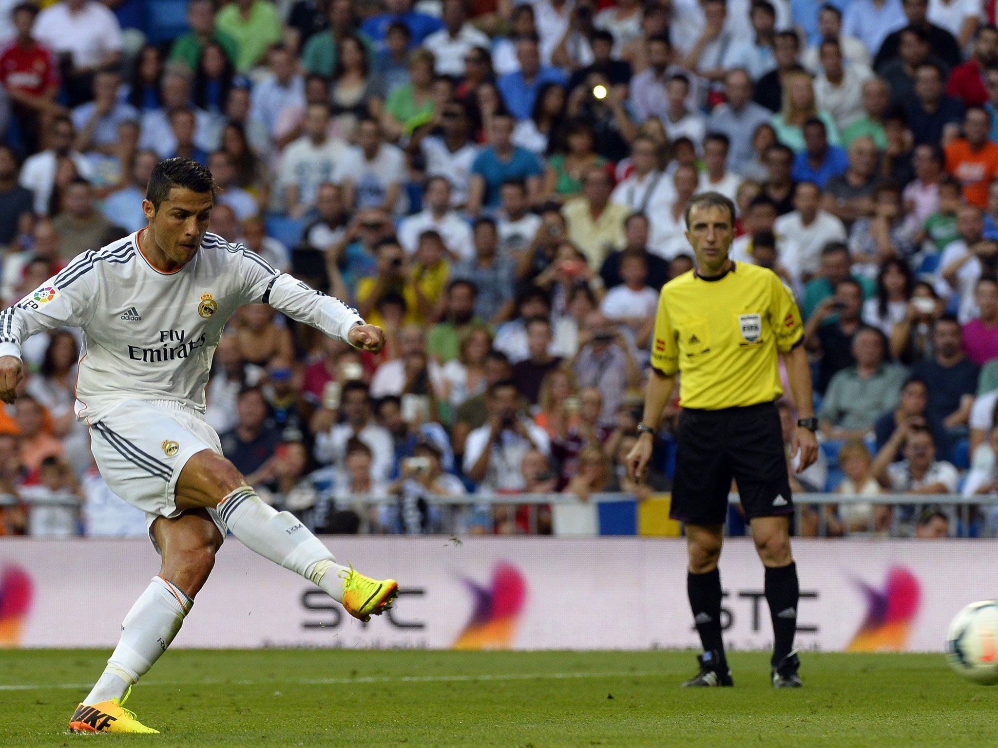 Cristiano Ronaldo picked up a hat-trick of awards