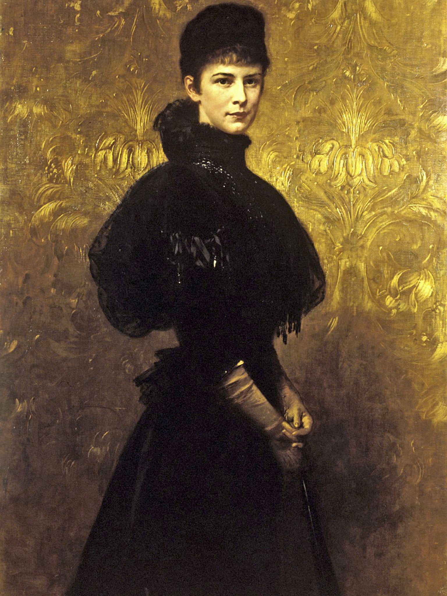 Royal engagement: 'Portrait of Empress Elisabeth' (1899) by Gyula Benczúr