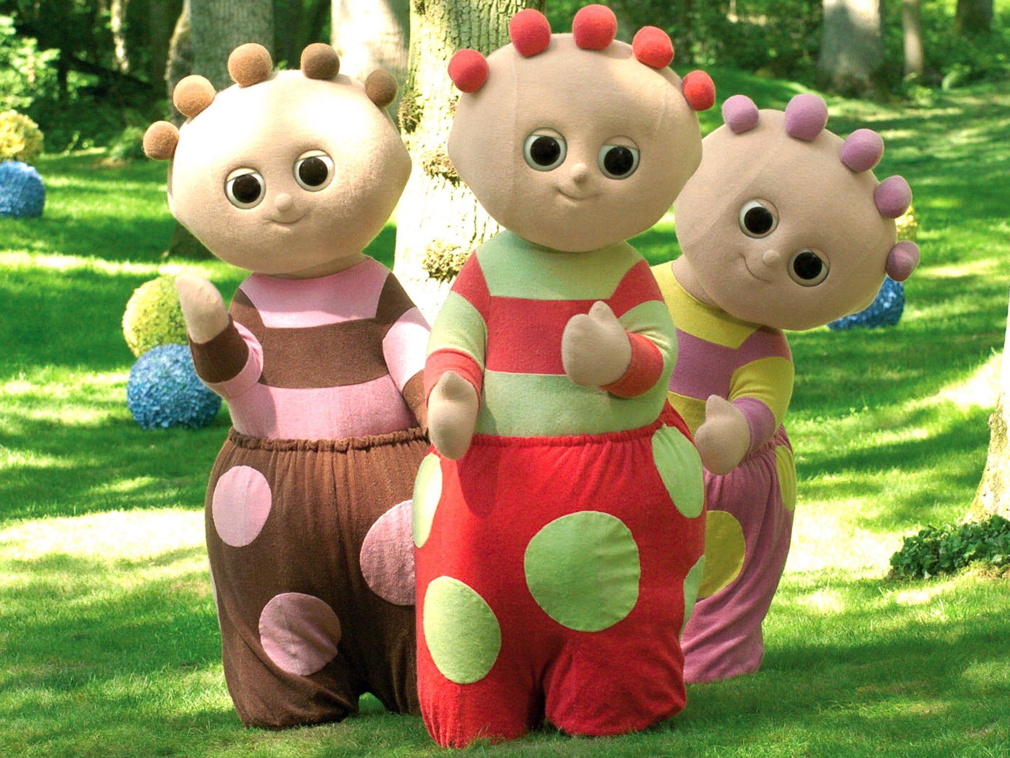 The Tombliboos from CBeebies' 'In the Night Garden'