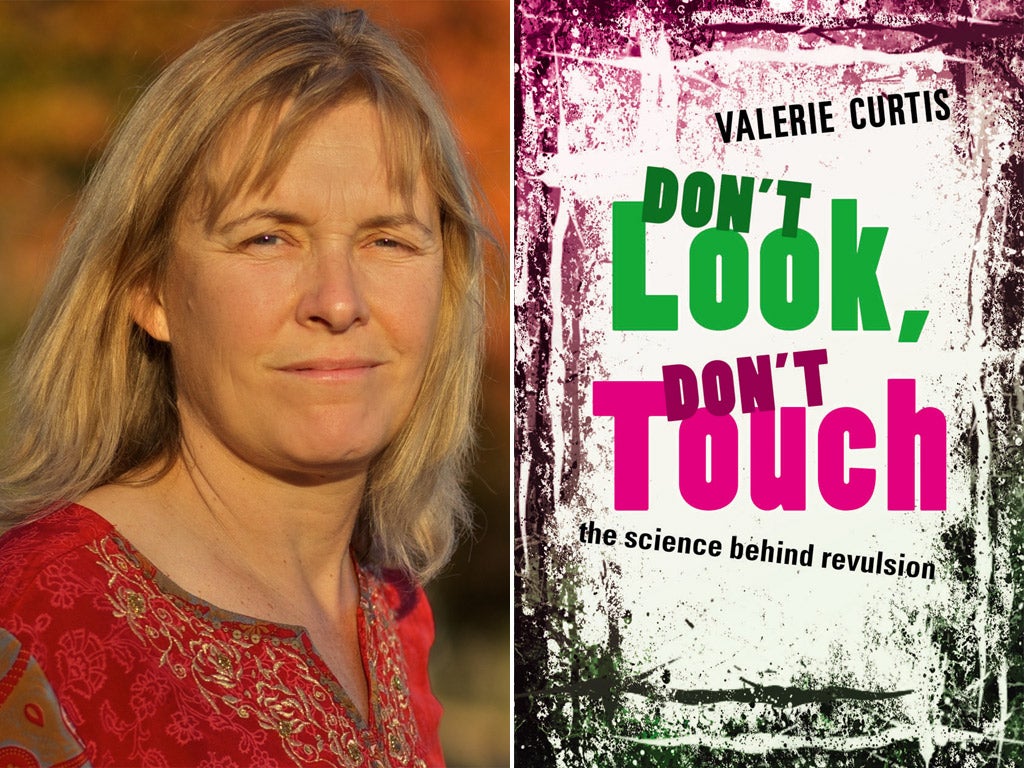 Dr Valerie Curtis and her new book, 'Don’t Look, Don’t Touch'