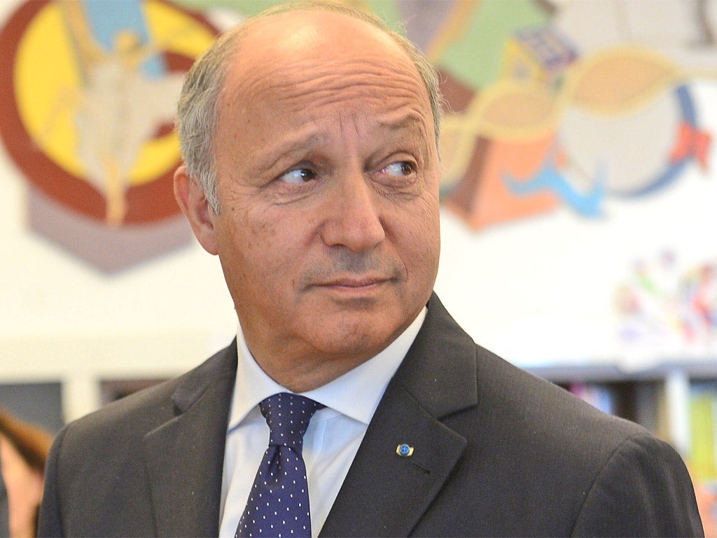 French Foreign Minister, Laurent Fabius