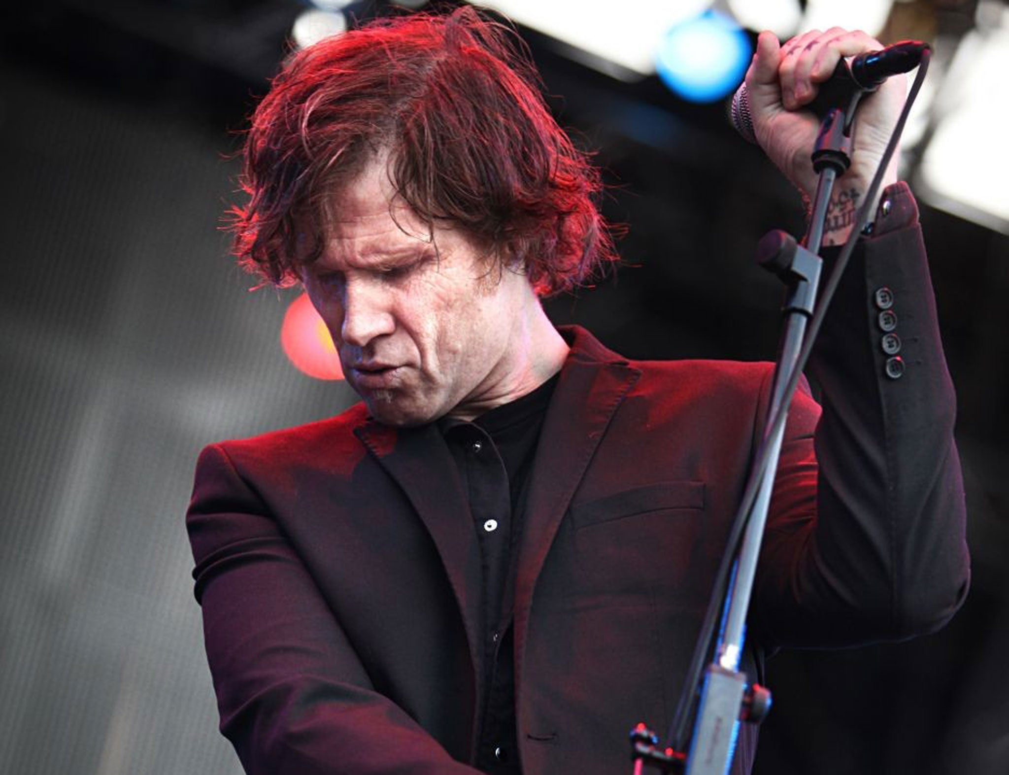 Solo: Mark Lanegan on stage