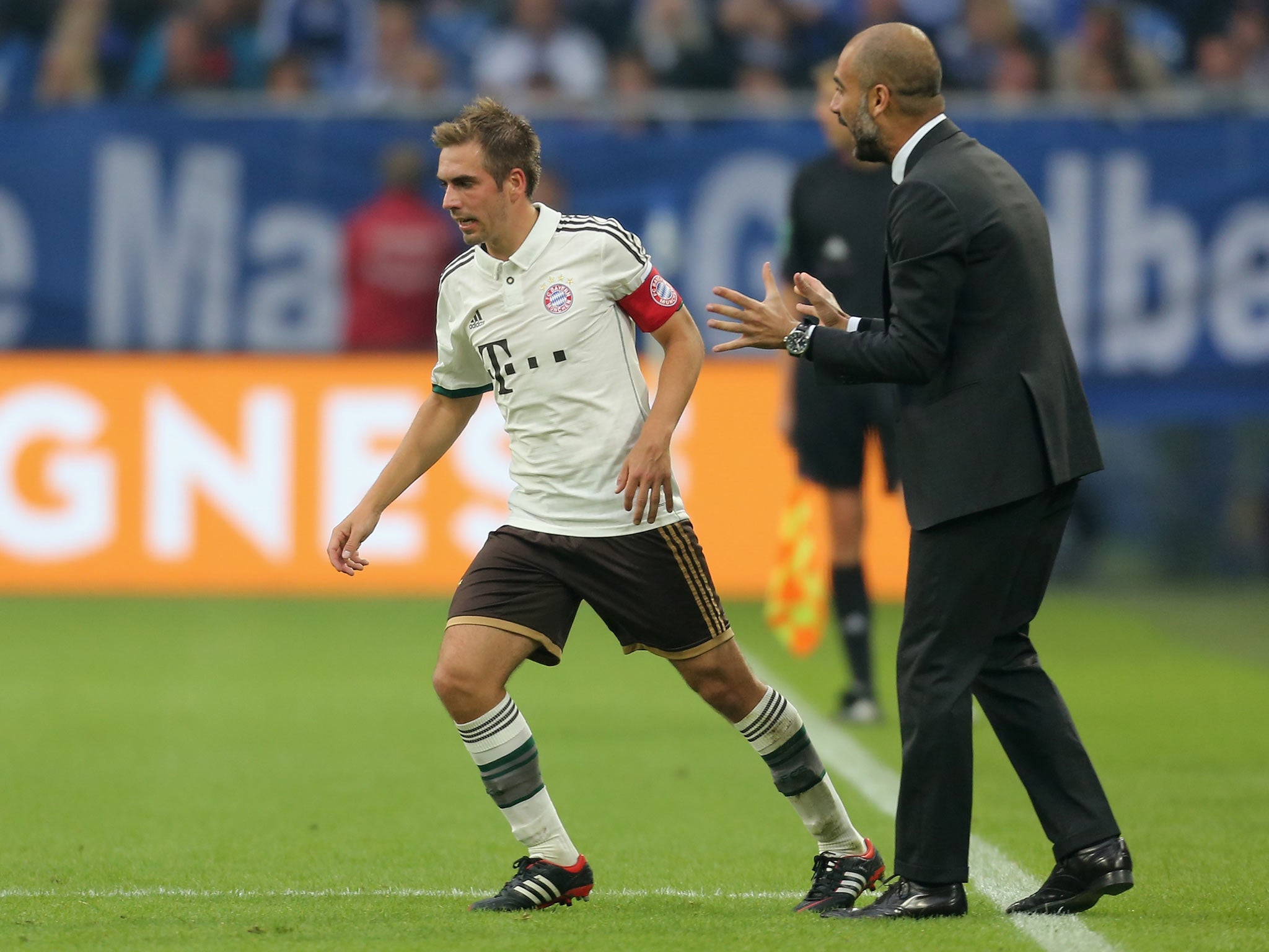 Pep Guardiola has re-deployed Philipp Lahm