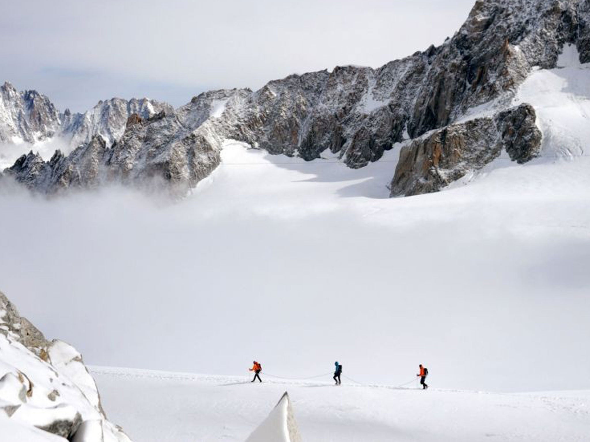 A French climber scaling a glacier off Mont Blanc got more than satisfaction for his efforts when he stumbled across a treasure trove of emeralds, rubies and sapphires that had been buried for decades. The jewels, estimated to be worth up to 246,000 euros ($332,000), lay hidden in a metal box that was on board an Indian plane that crashed in the desolate landscape some 50 years ago.