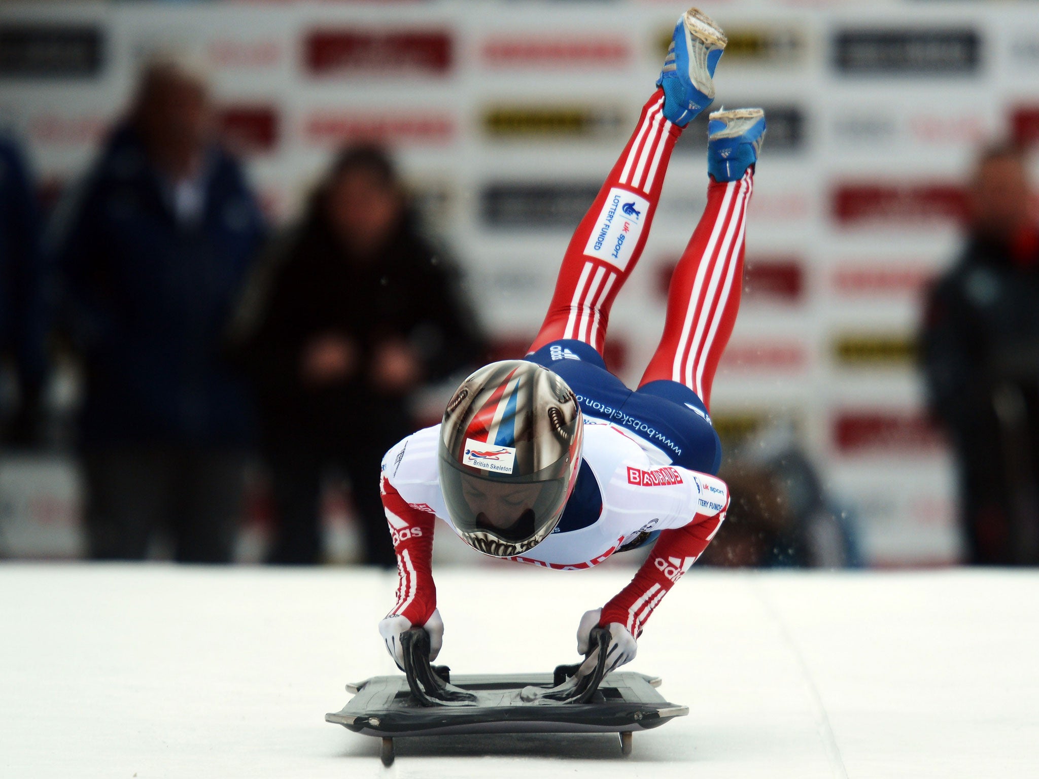 Shelley Rudman became skeleton world champion this year