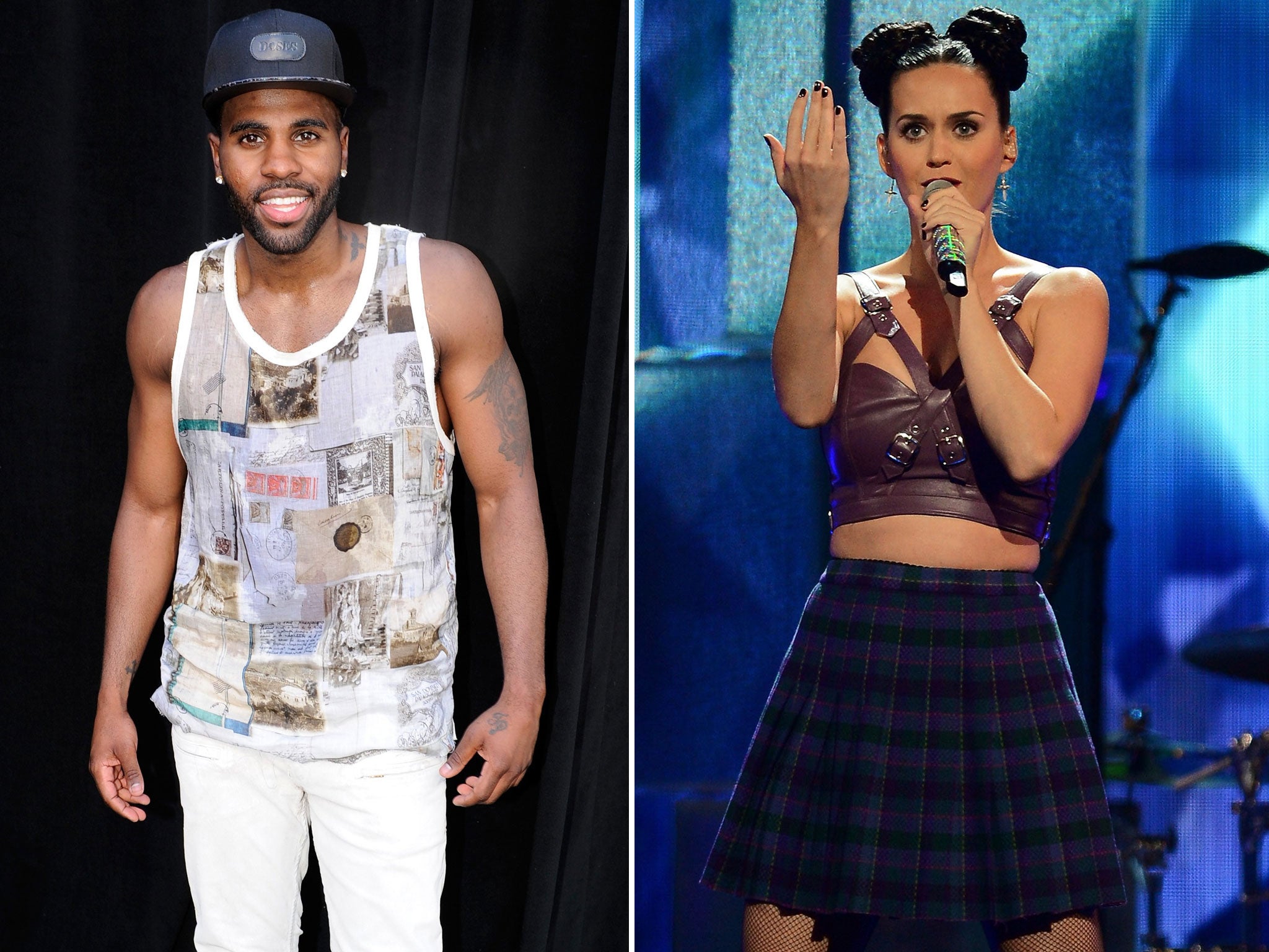 US stars Jason Derulo and Katy Perry have tweeted in support of the law