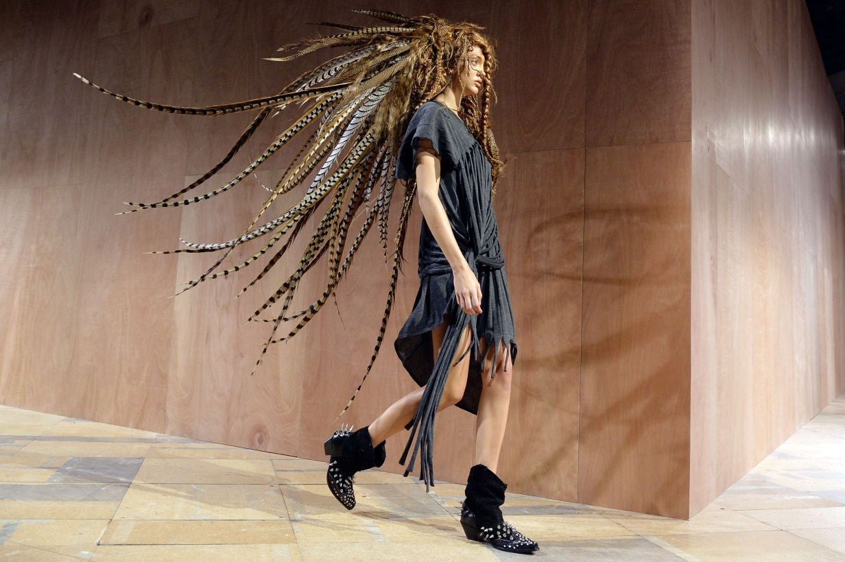 Another of Watanabe's evocative designs that perhaps herald a new approach to fashion