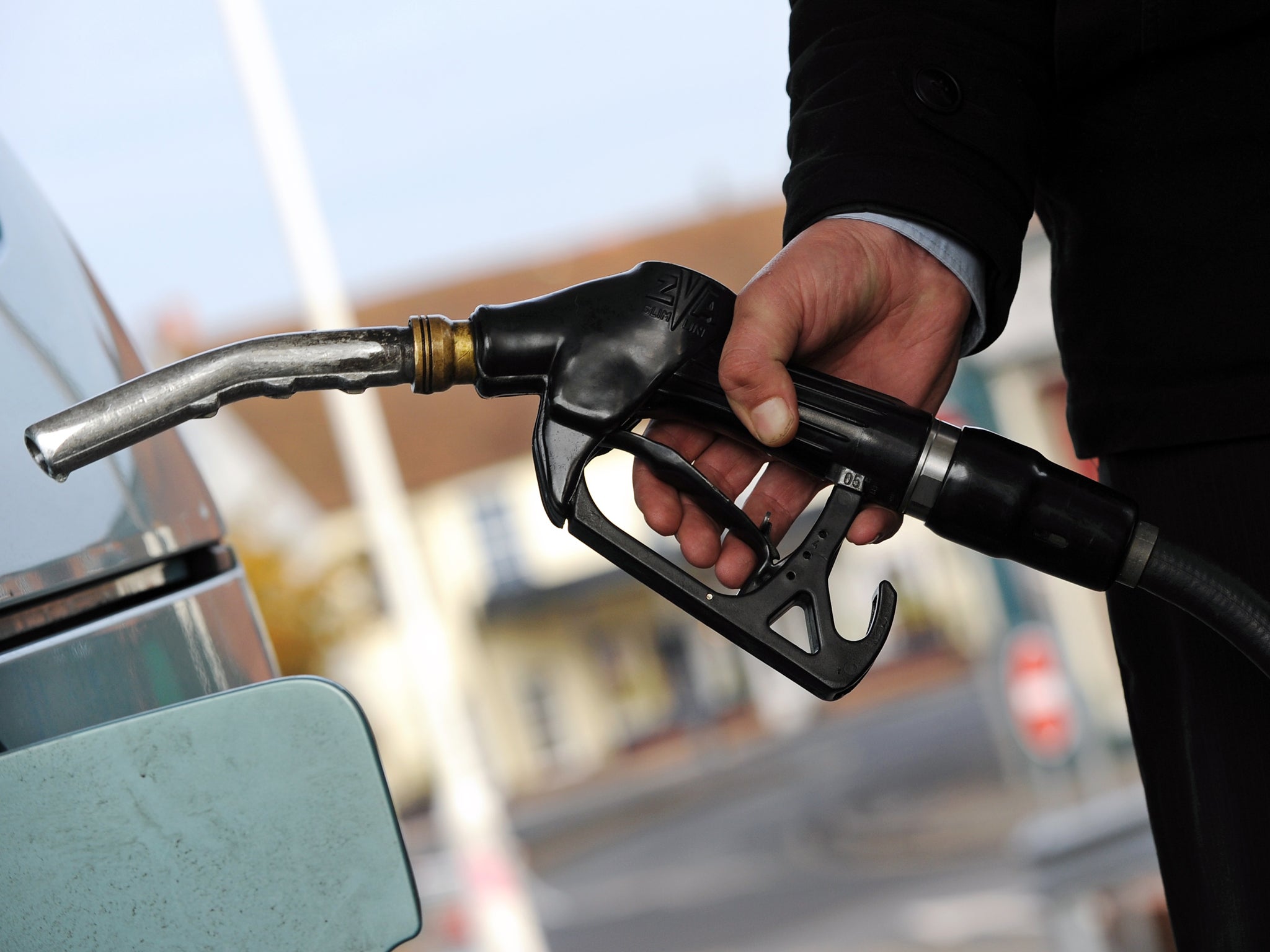 Petrol prices fell 0.2 per cent over the month, or 0.5p per litre, to stand at £1.37 a litre