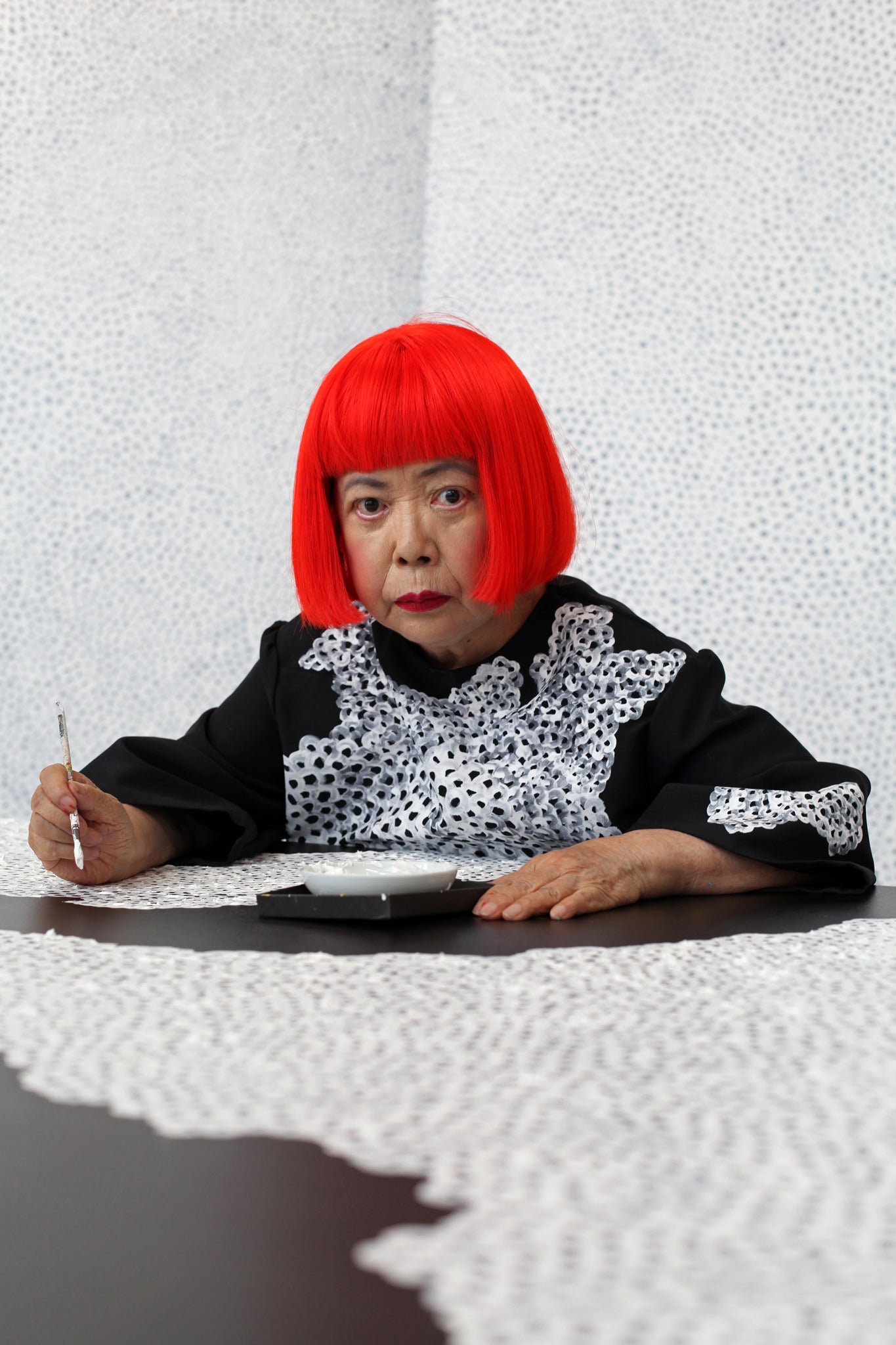 Yayoi Kusama, Portrait, Tokyo 2013