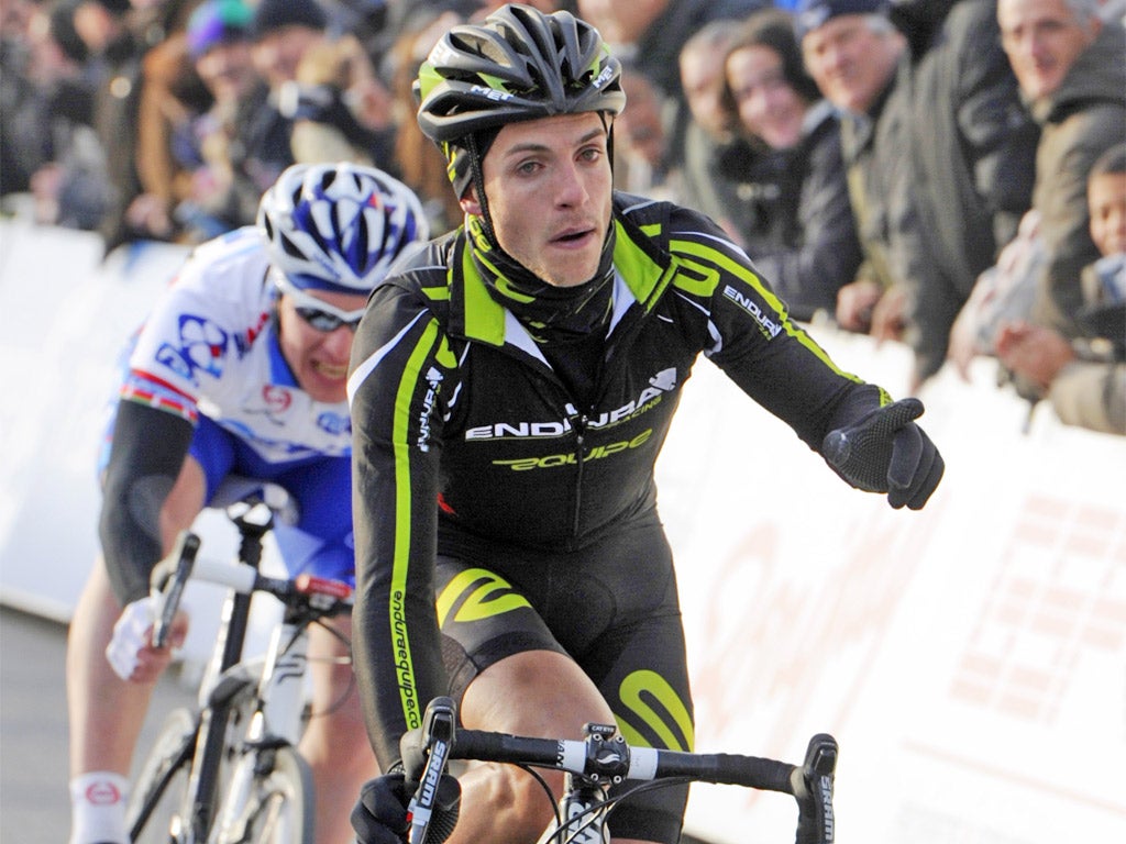 Jonathan Tiernan-Locke during his Endura Racing days