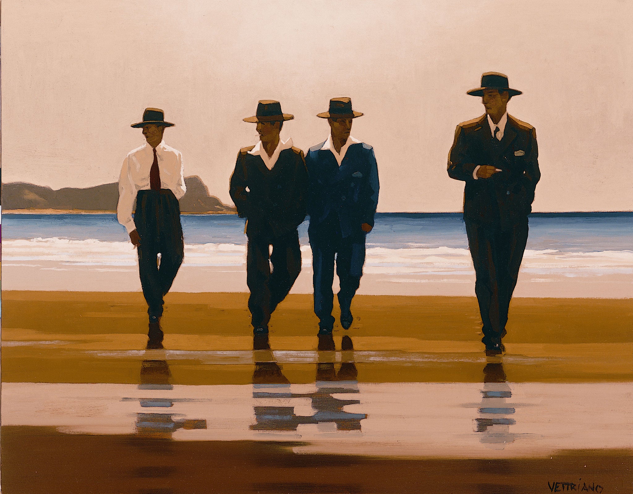 The Billy Boys, 1994, Jack Vettriano