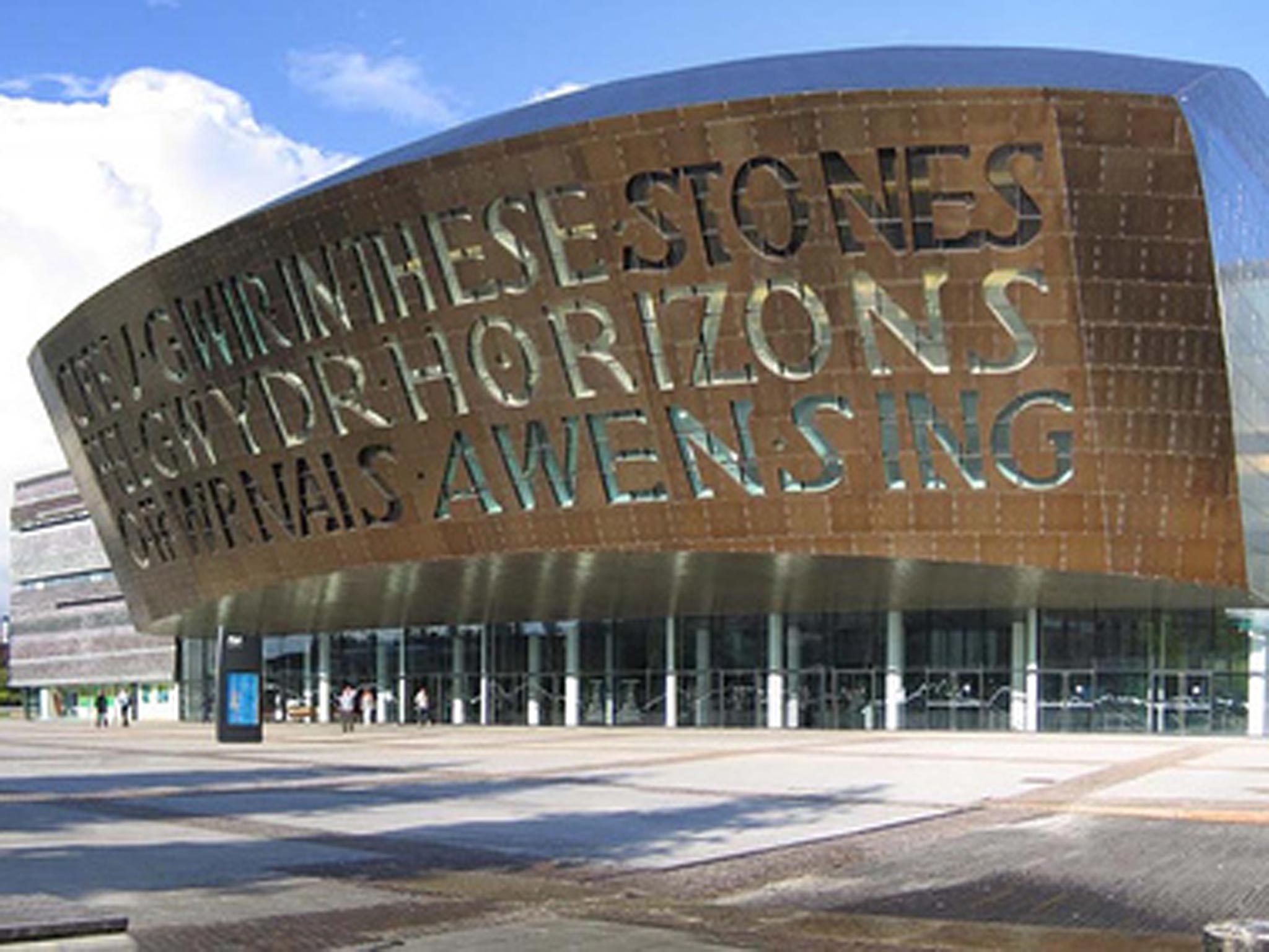 The Millennium Centre in Cardiff, the best overall city for young adults to live in