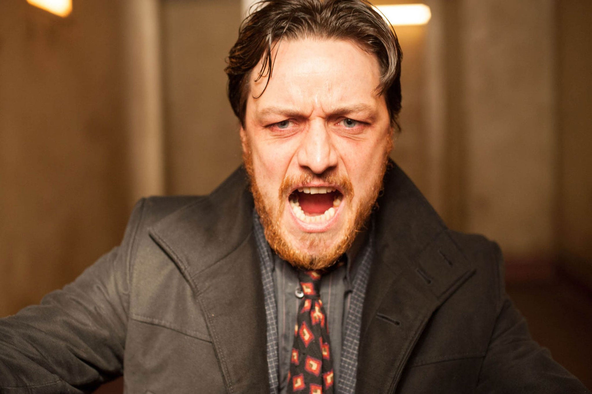 James McAvoy plays a policeman having a breakdown in ‘Filth’, based on Welsh’s 1998 novel