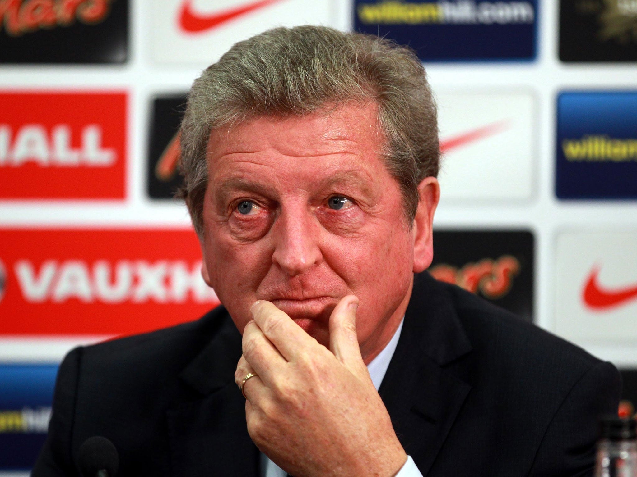 Hodgson was named England boss in May 2012