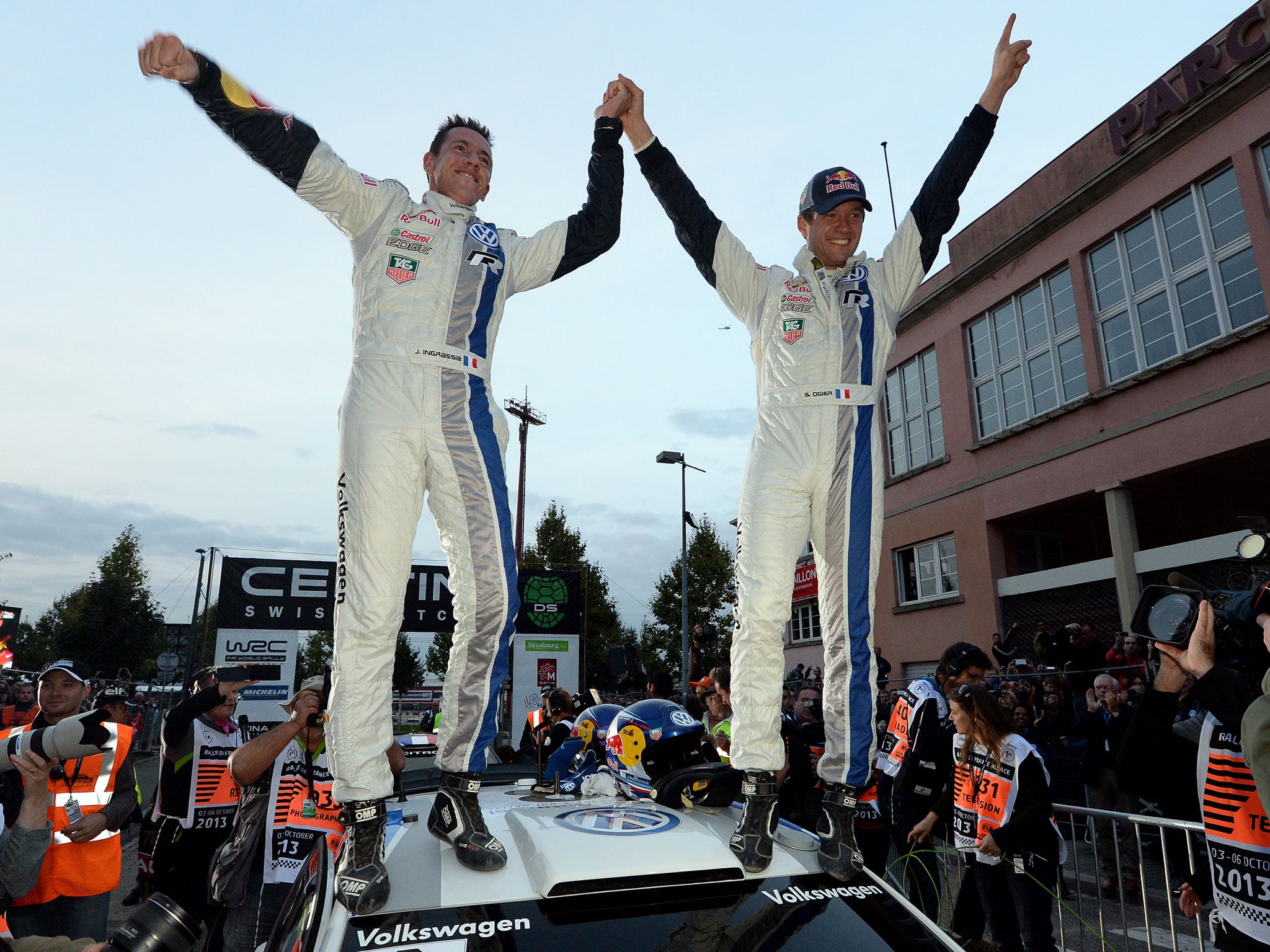 Sebastien Ogier clinched his first World Rally Championship