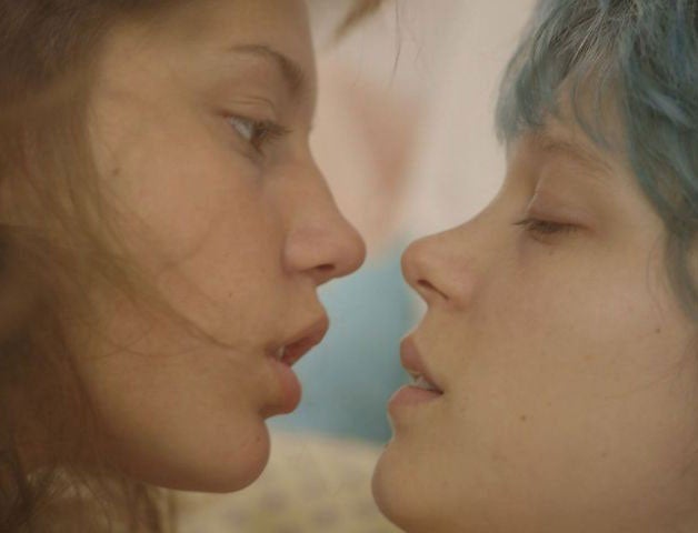 Léa Seydoux and Adèle Exarchopoulos in Blue is the Warmest Colour