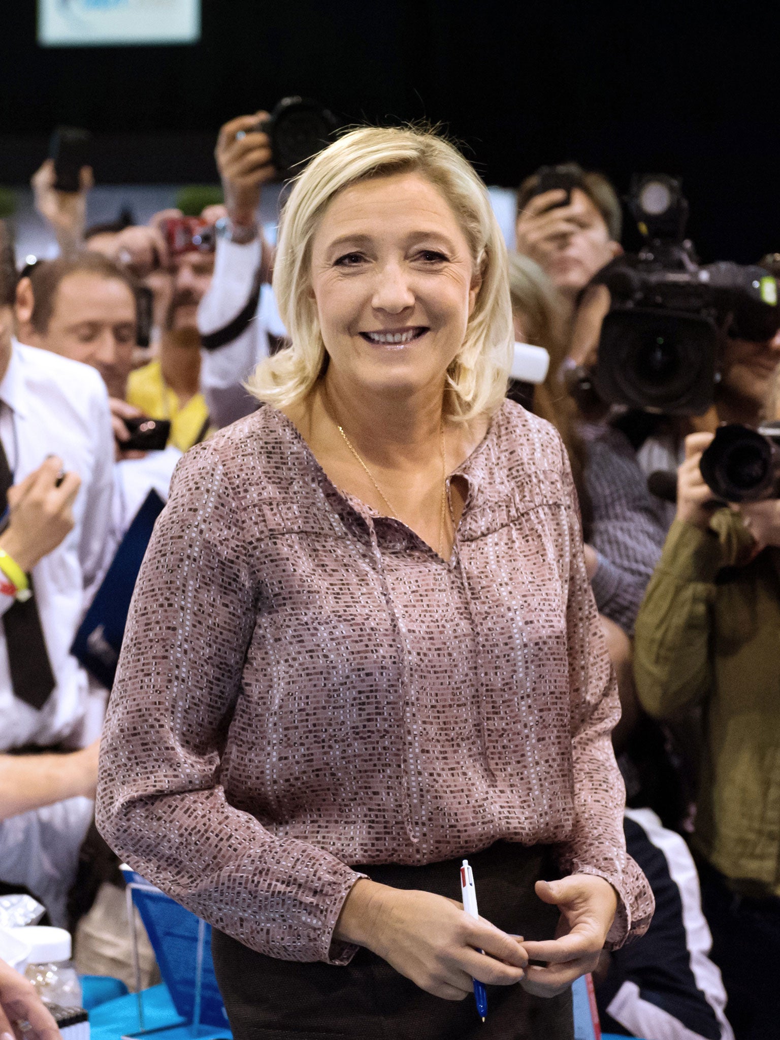 Marine Le Pen, leader of the French National Front