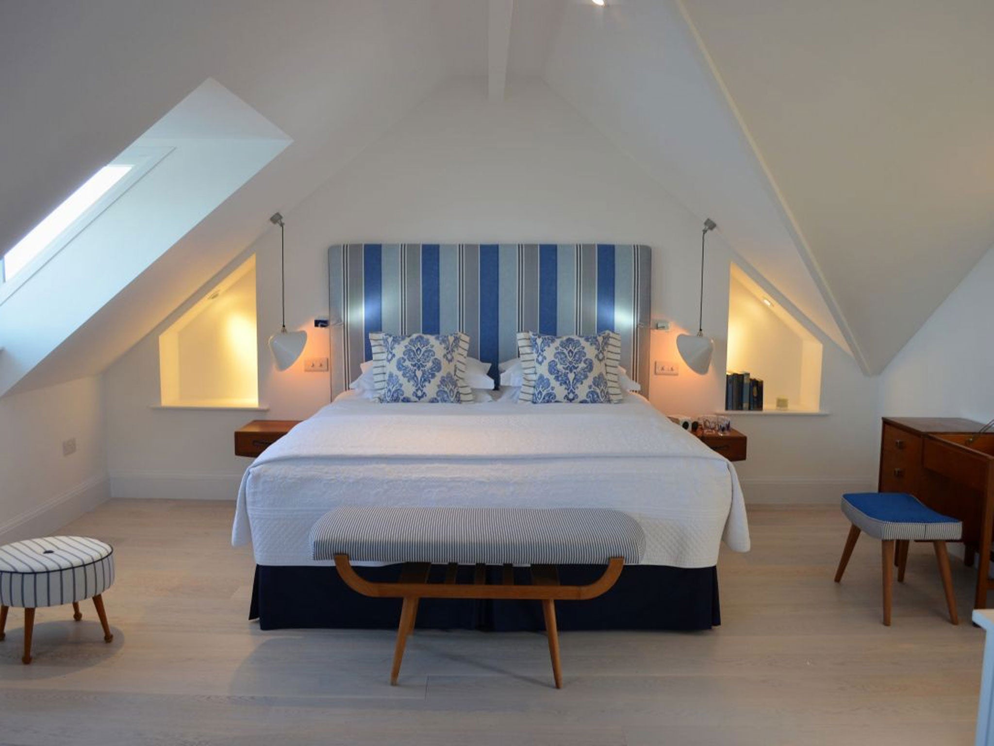 Suite dreams: The top-floor master bedroom