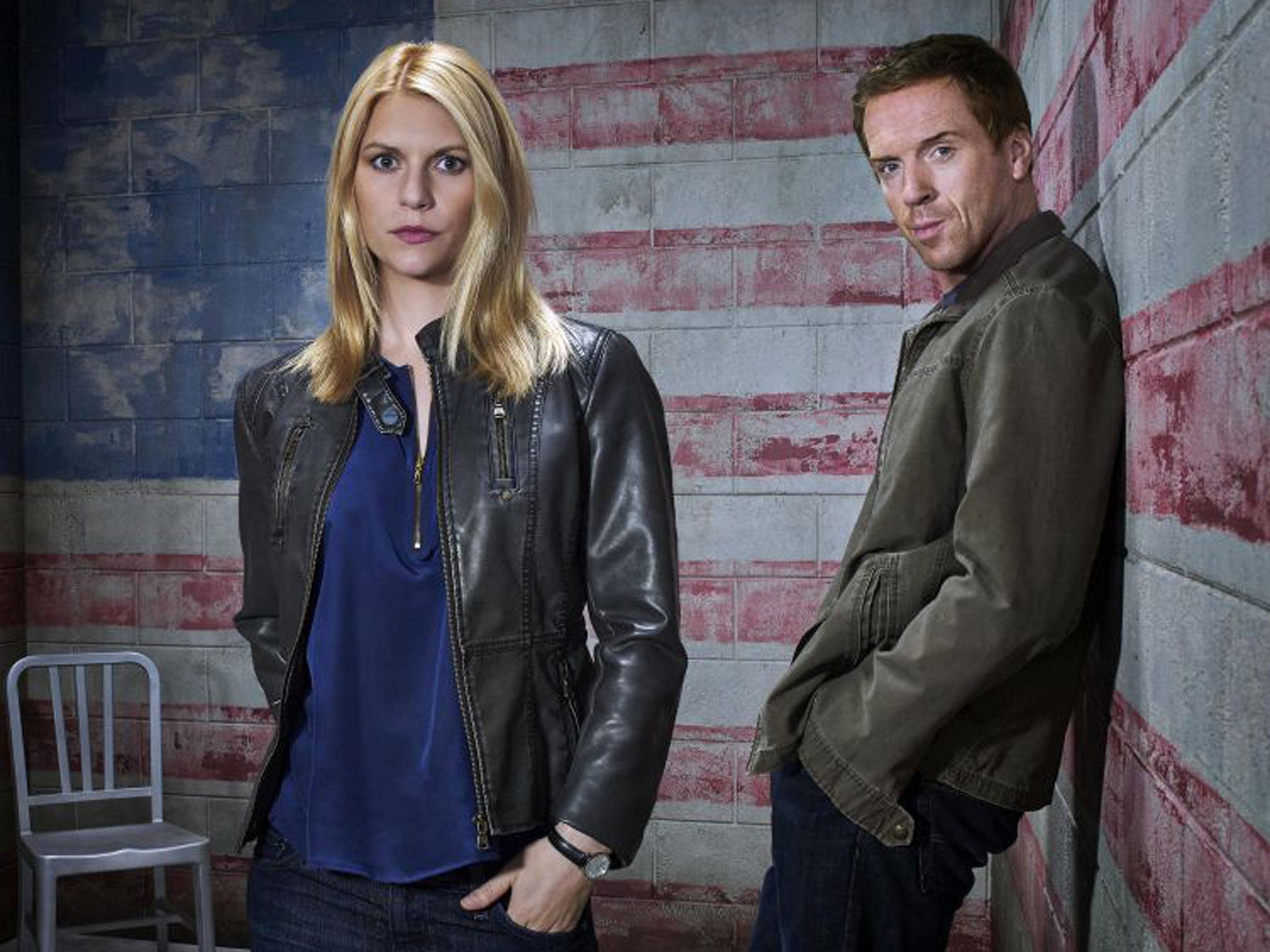 Claire Danes and Damian Lewis star in Homeland