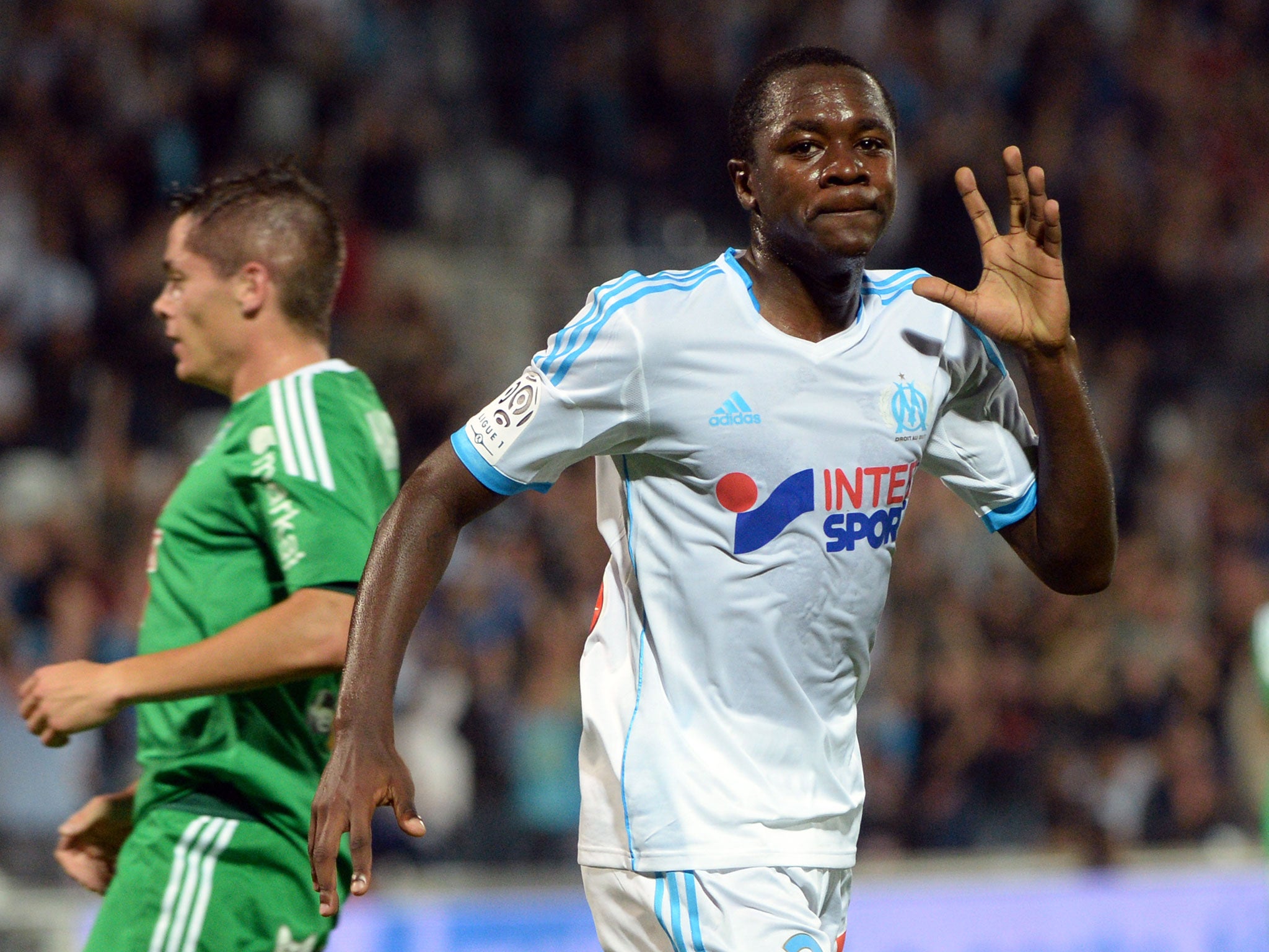 Marseille midfielder Giannelli Imbula is a transfer target for Chelsea