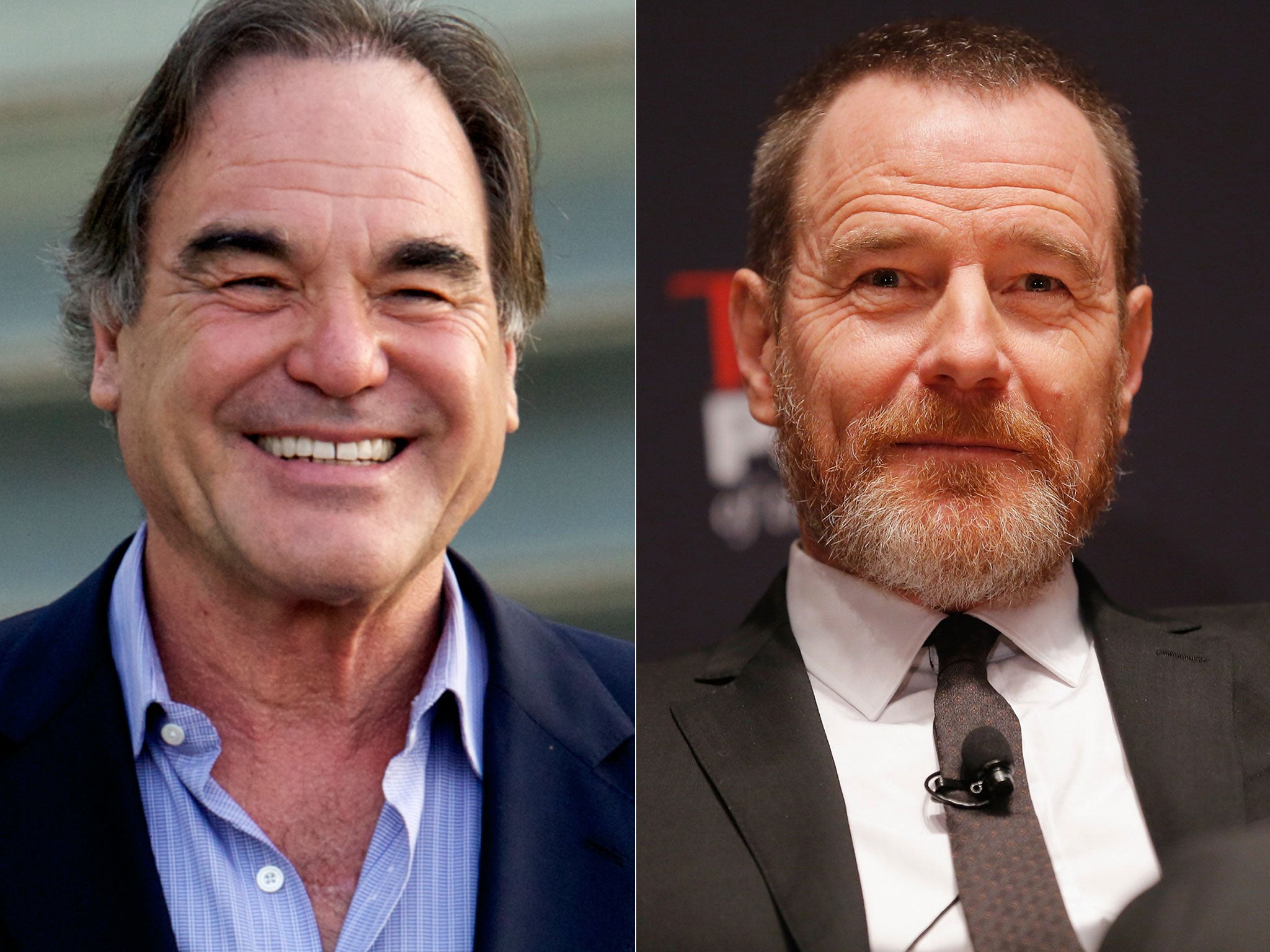 Oliver Stone has slammed Bryan Cranston's Breaking Bad