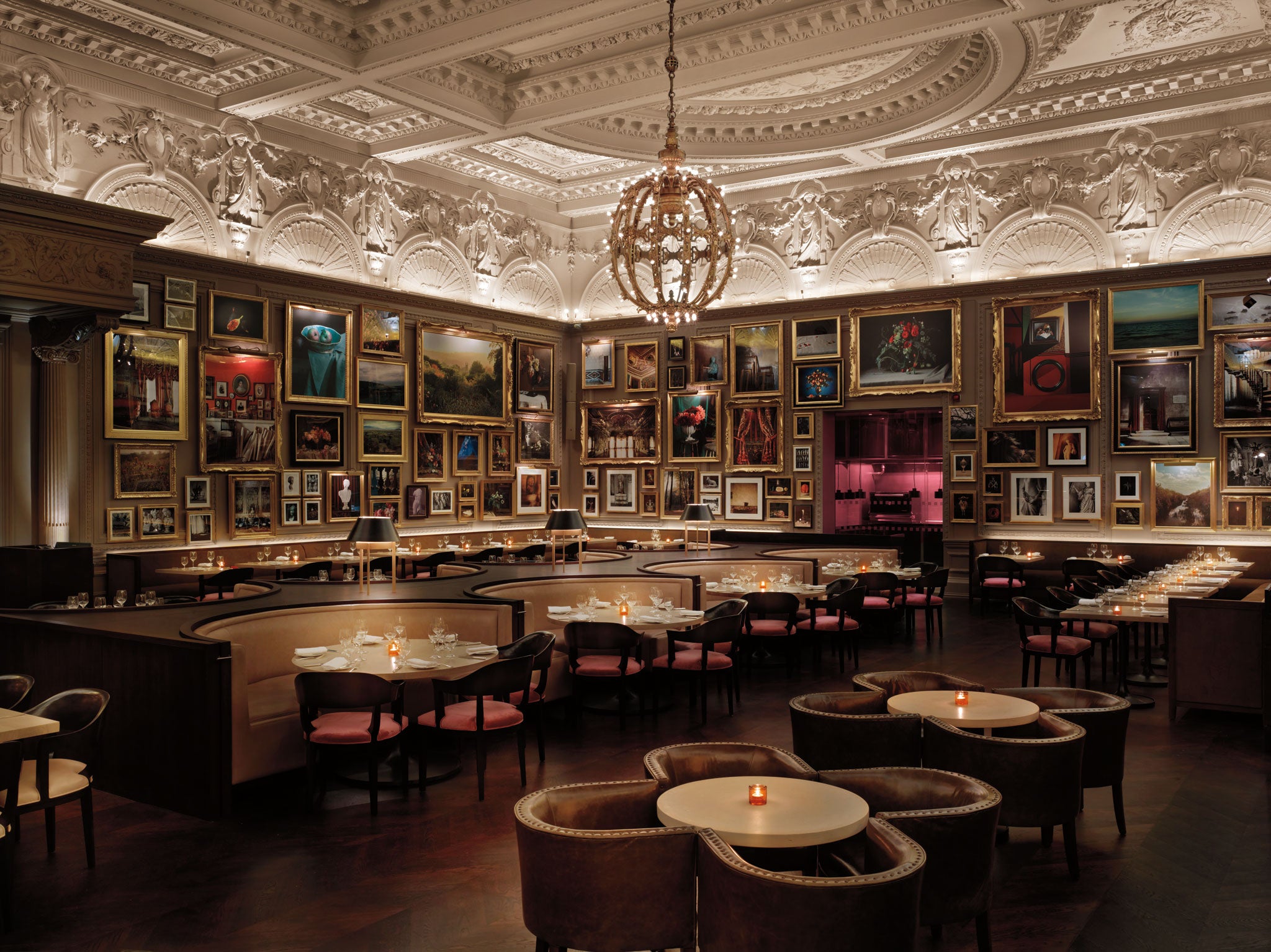 Berners Tavern might just go straight in at number one for most stunning venue in town