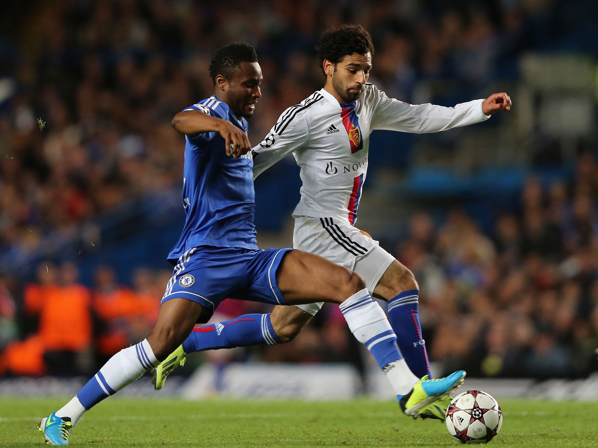 FC Basle winger Mohamed Salah has emerged as a transfer target for Tottenham