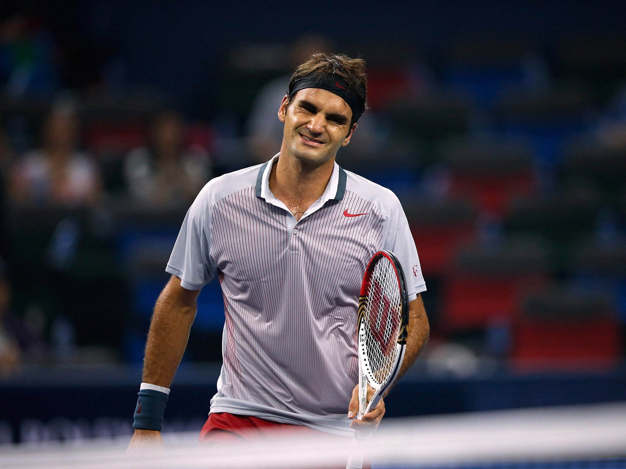 Roger Federer in Shanghai