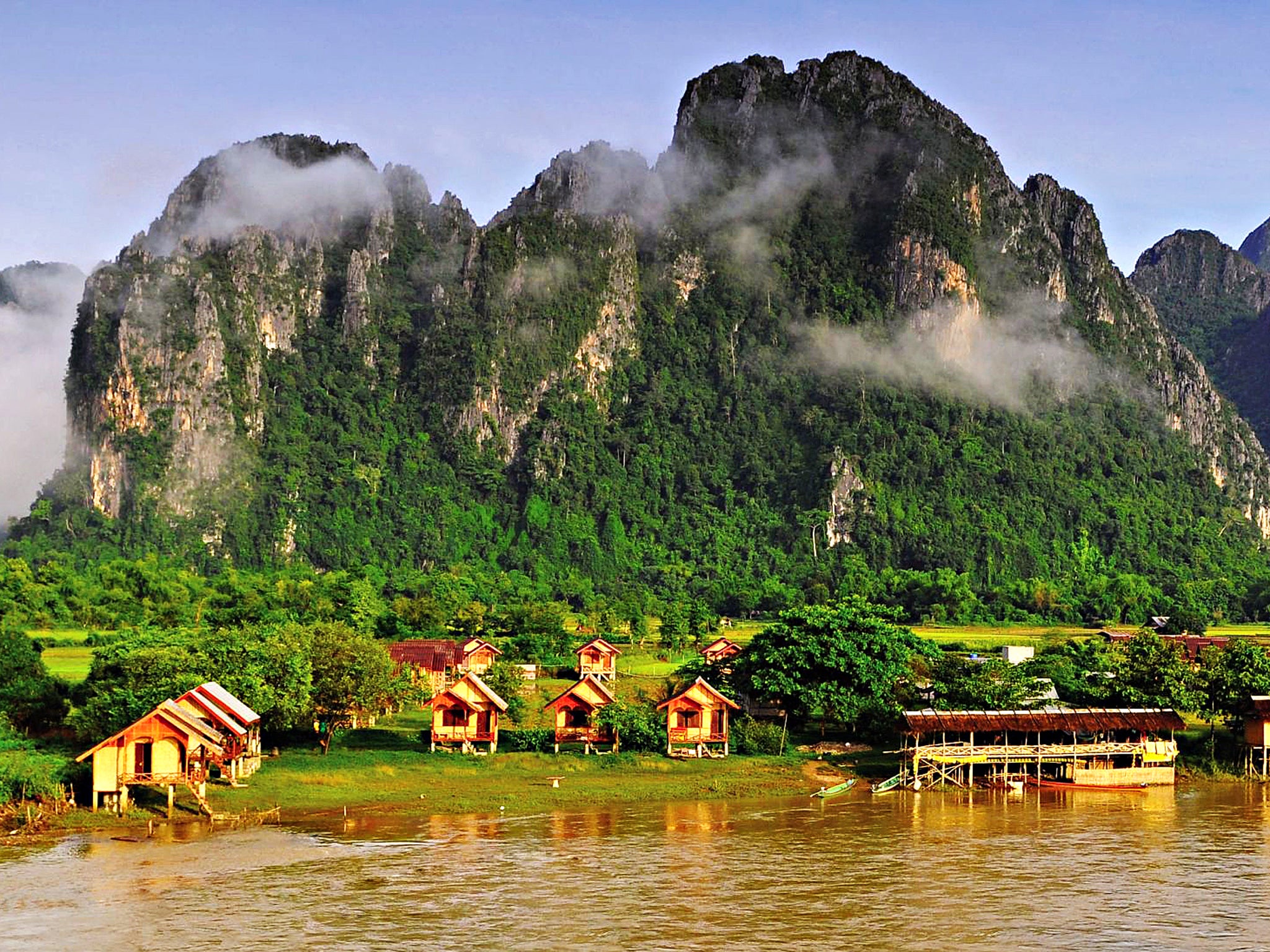 Paradise regained: serene Vang Vieng