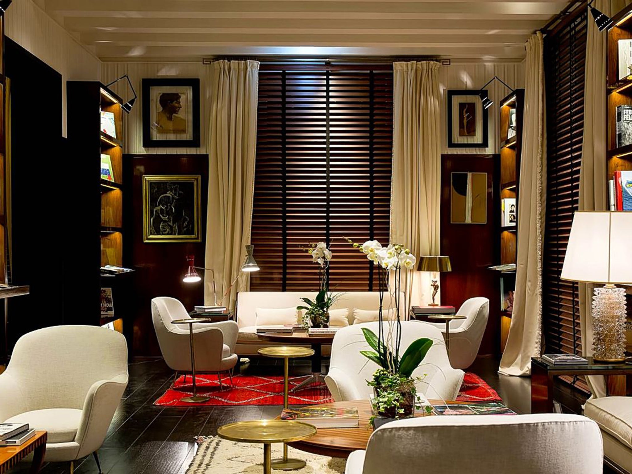 The last word: the library room at JK Place Roma