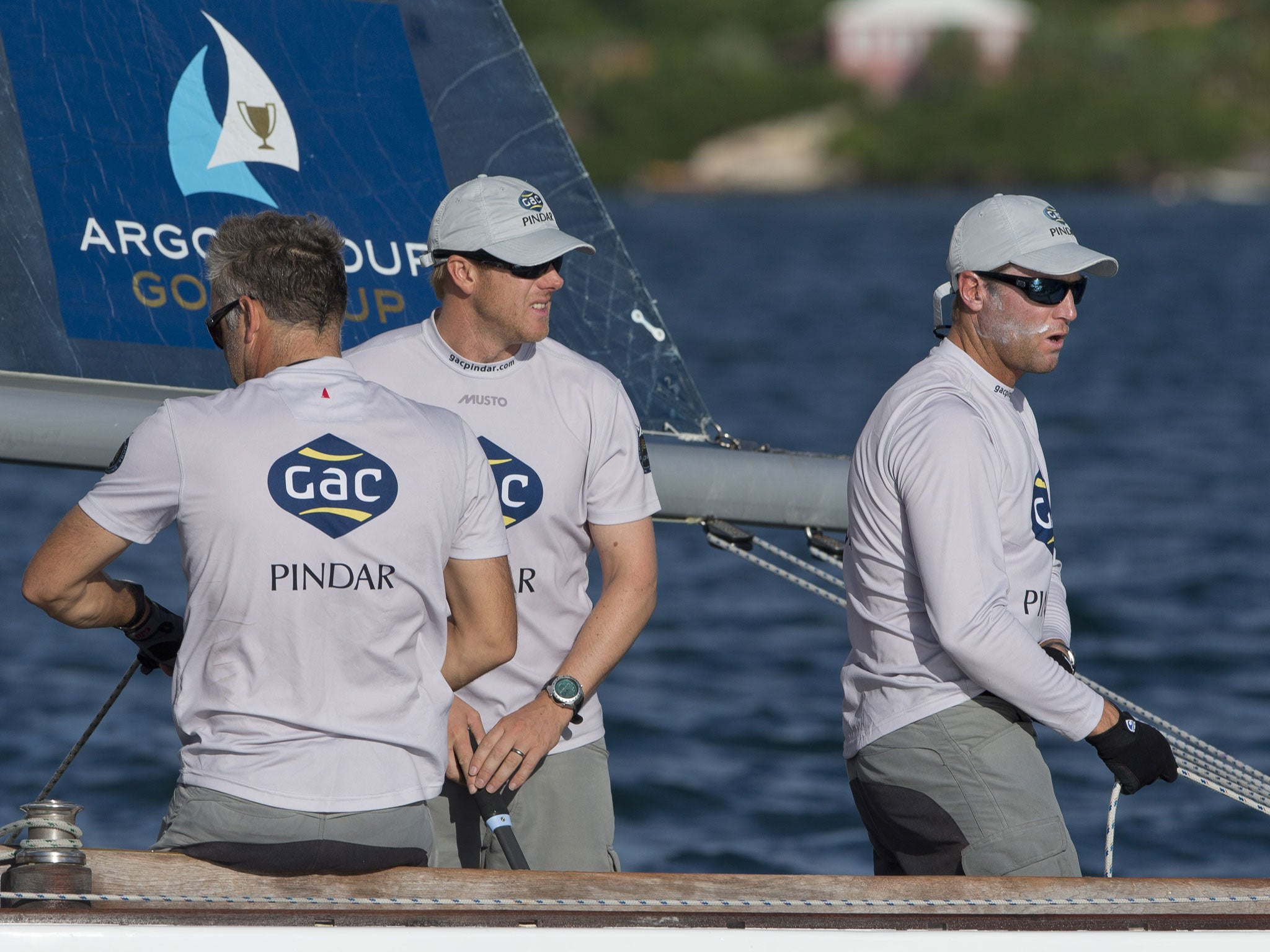 Spitting tacks, defending world match racing champion Ian Williams picked his own quarter final executioner when being knocked out of the Argo Group Gold Cup in Bermuda by his closest rival in the Alpari World Match Racing Tour, Taylor Canfield of the US