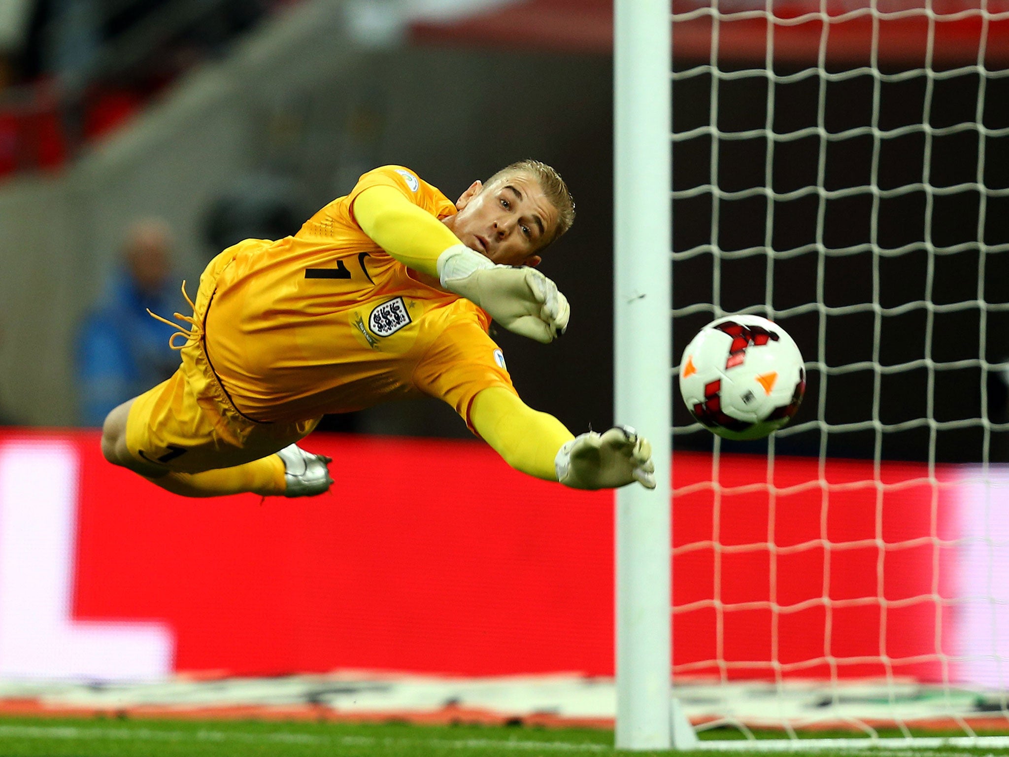 <p>Joe Hart</p>

<p>Could not do anything to stop Damjanovic’s goal and had made a good diving save from his header earlier on. 6/10</p>