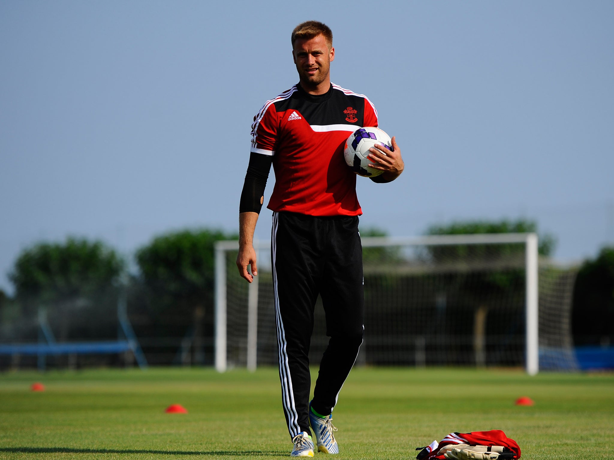 Southampton goalkeeper Artur Boruc will be looking to upset England when he lines up for Poland on Tuesday