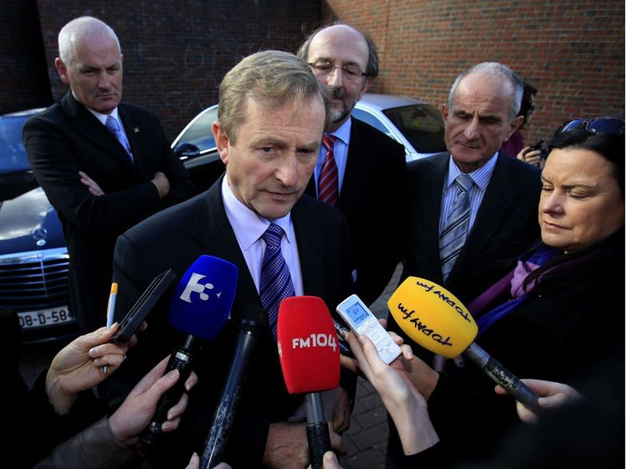 Taoiseach Enda Kenny is a key ally of David Cameron