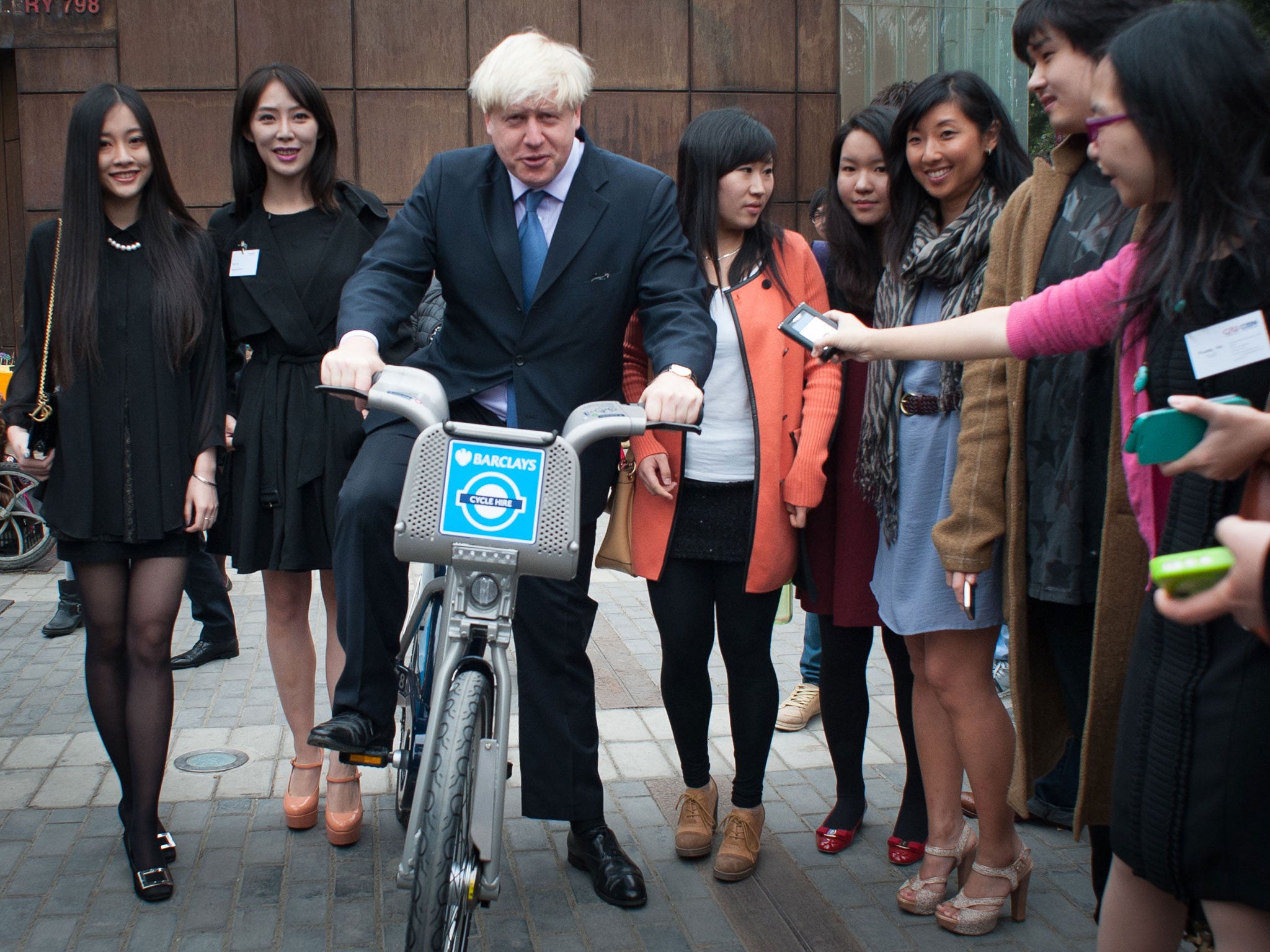 Ken Livingstone announced the initial concept of a public bicycle hire scheme; his successor as London mayor took the credit