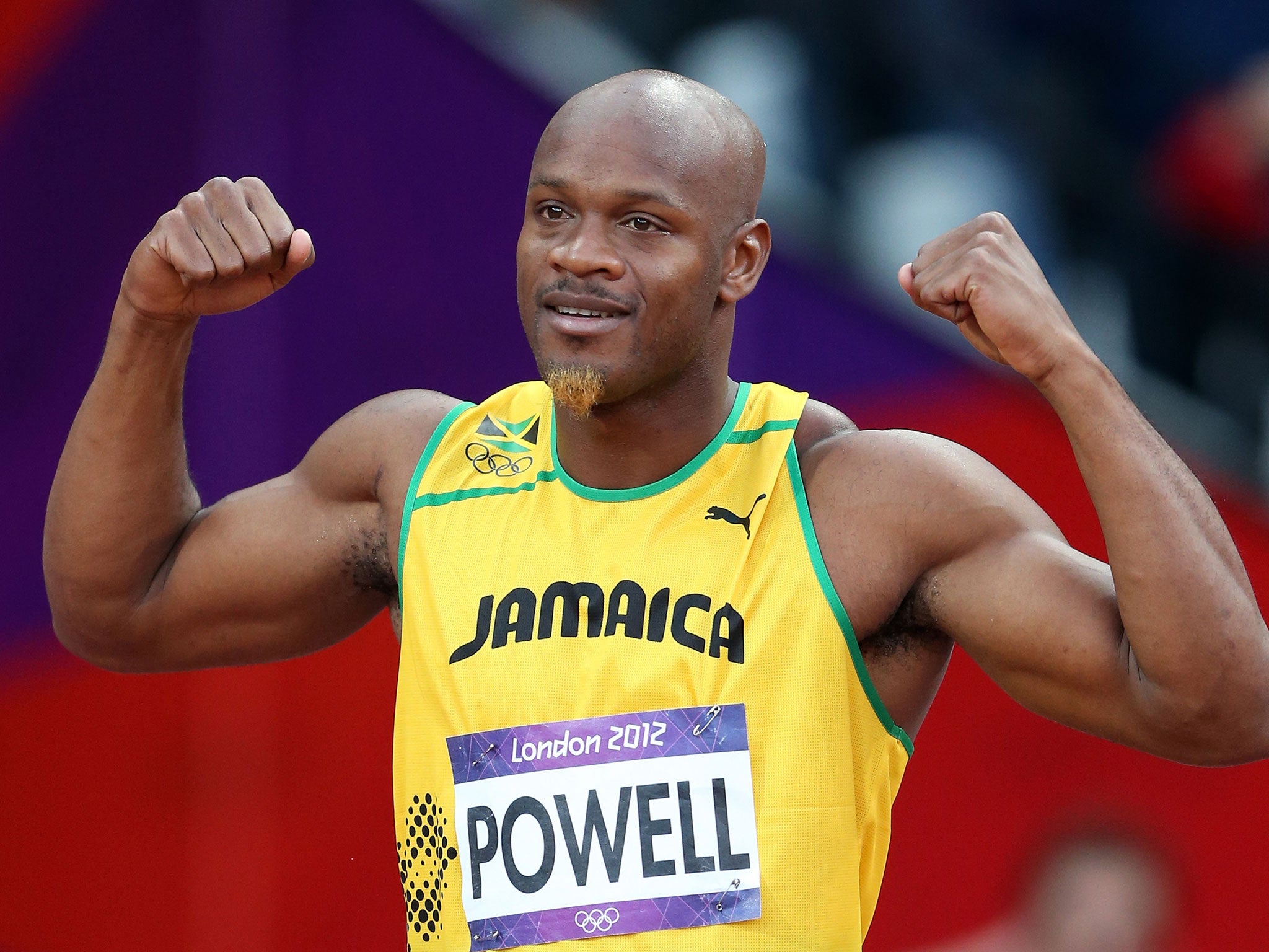 Asafa Powell tested positive for the stimulant oxilofrine