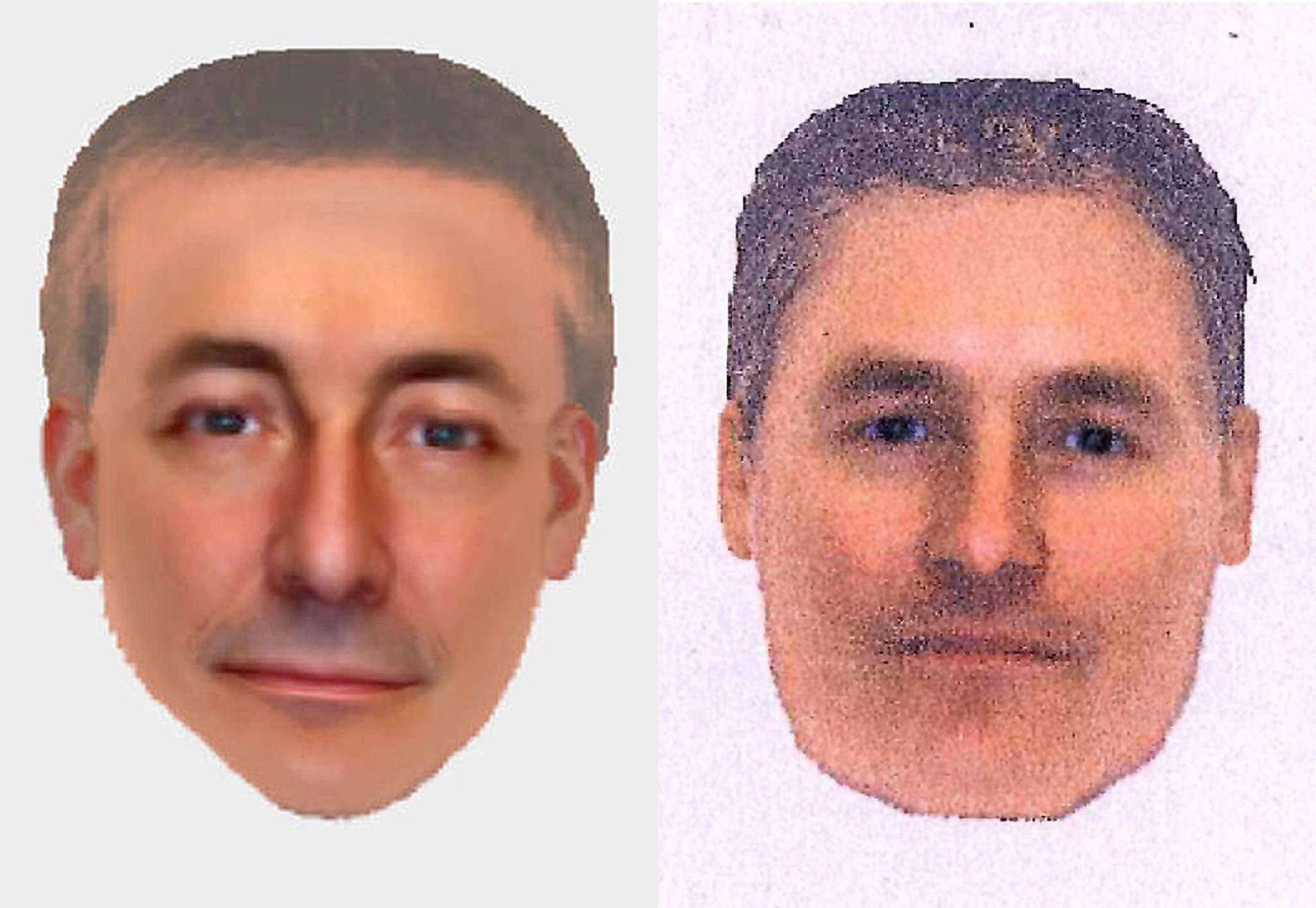 Police released two e-fits of suspect in disappearance of Madeleine McCann