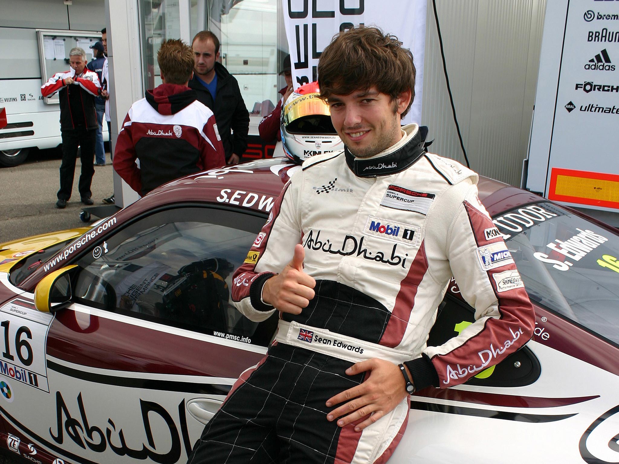 British racing driver Sean Edwards who has been killed in a crash in Australia