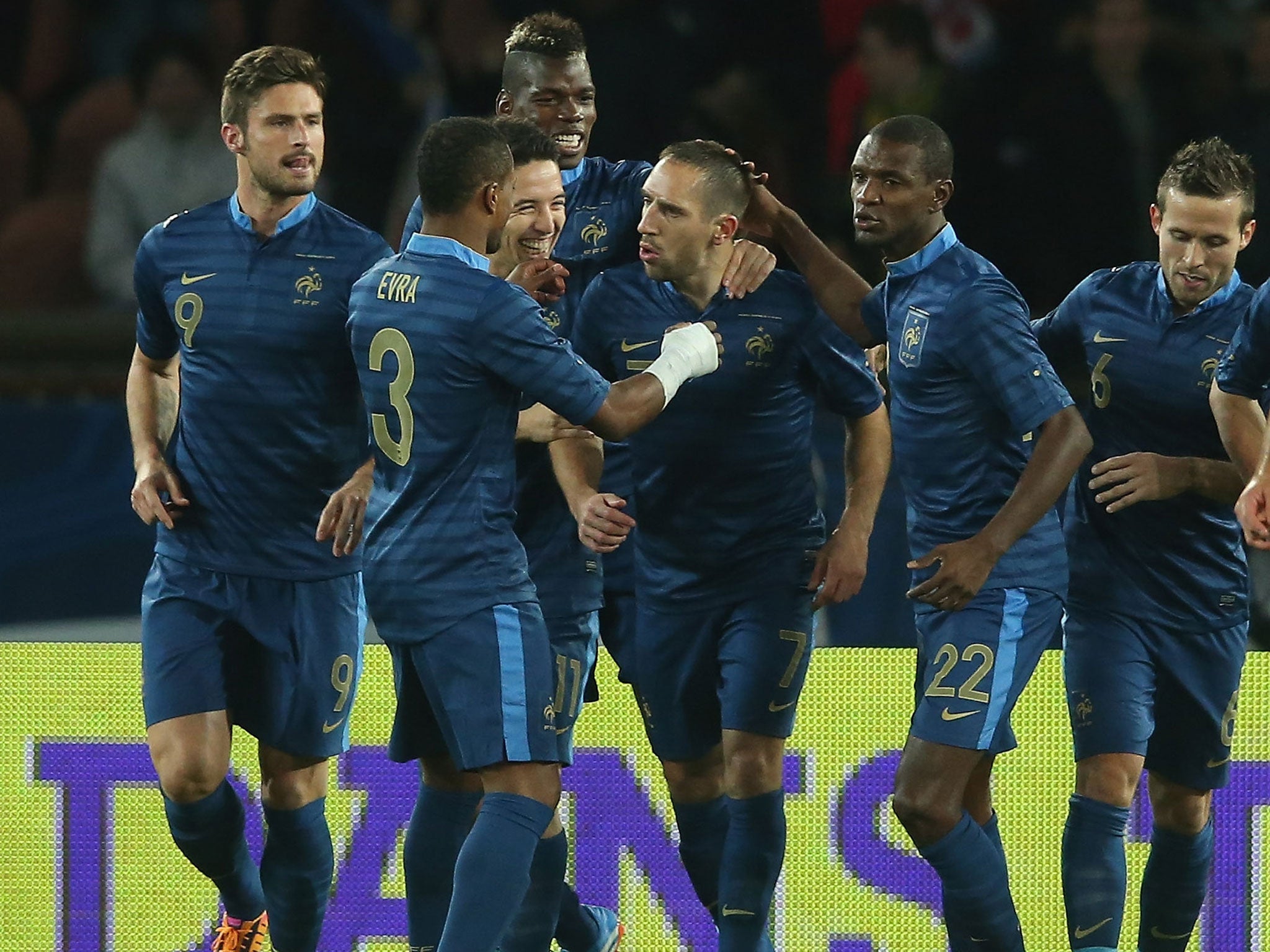 France will be one of the unseeded teams entering the play-offs